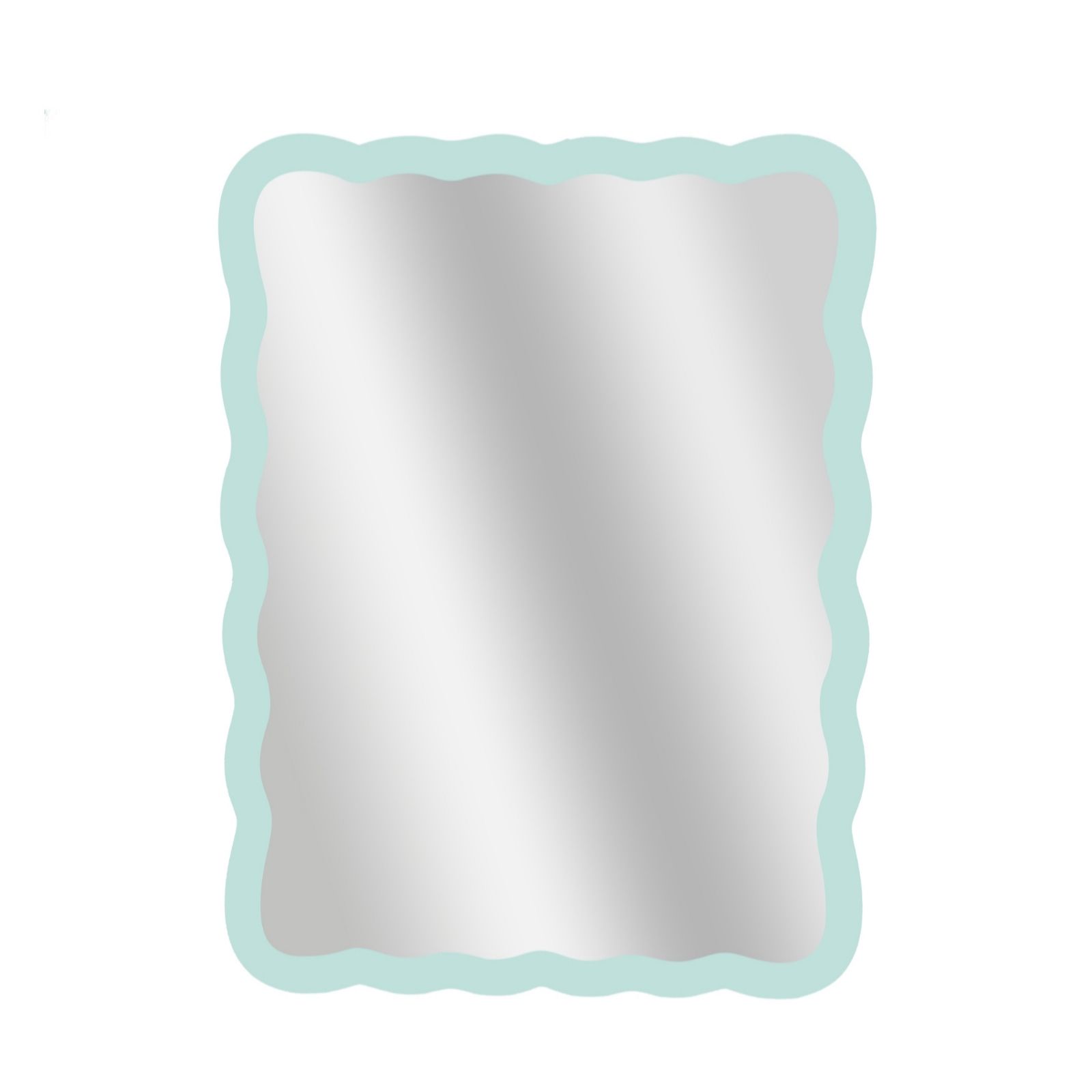 Outlet My Garden Collection Wave Indoor Outdoor Rectangle Mirror