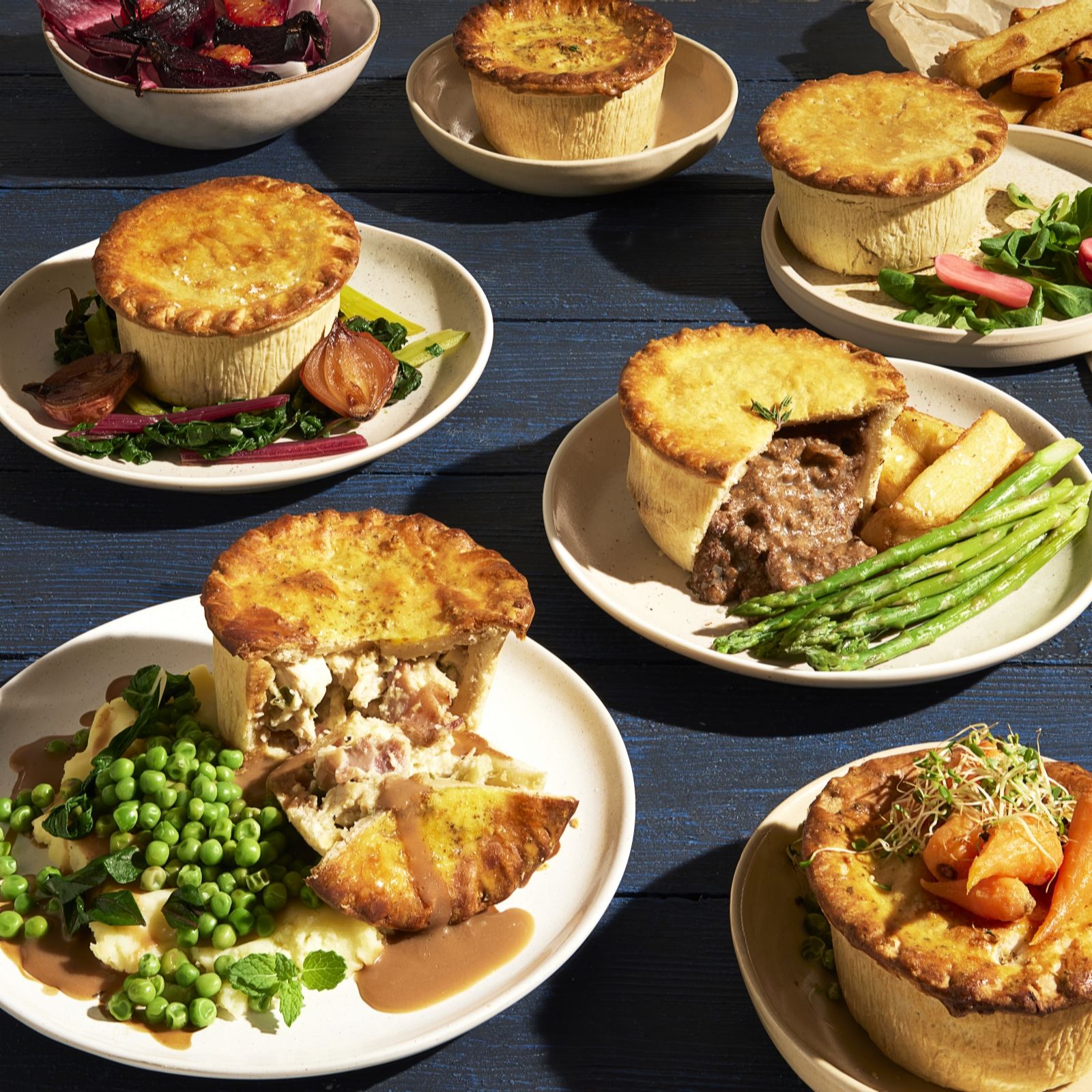 Wilfred's Pies Set of 6 Traditional Pies