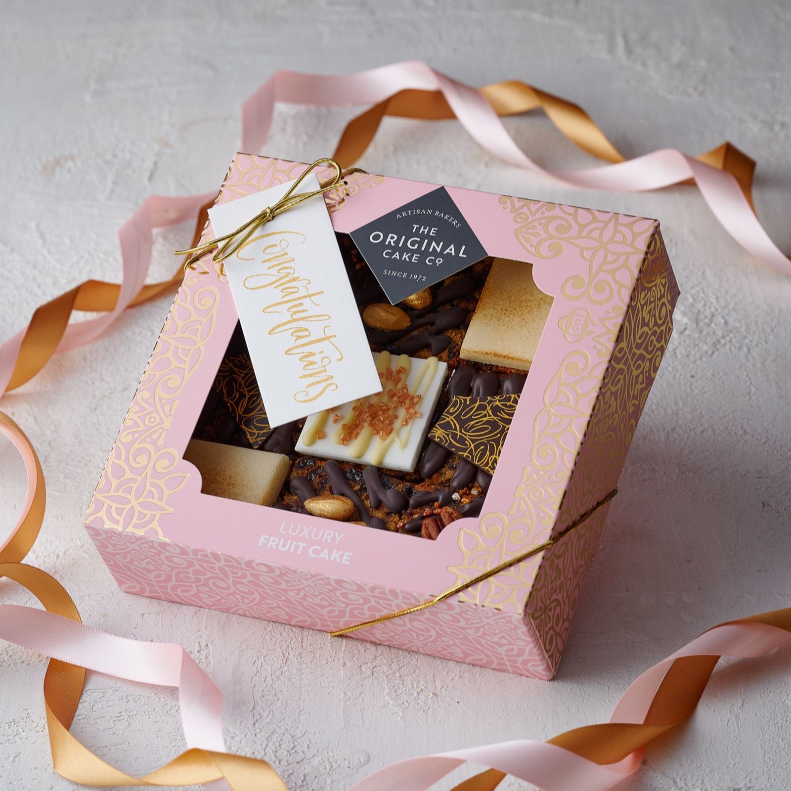 Original Cake Company Light Fruit Cake Gift Box