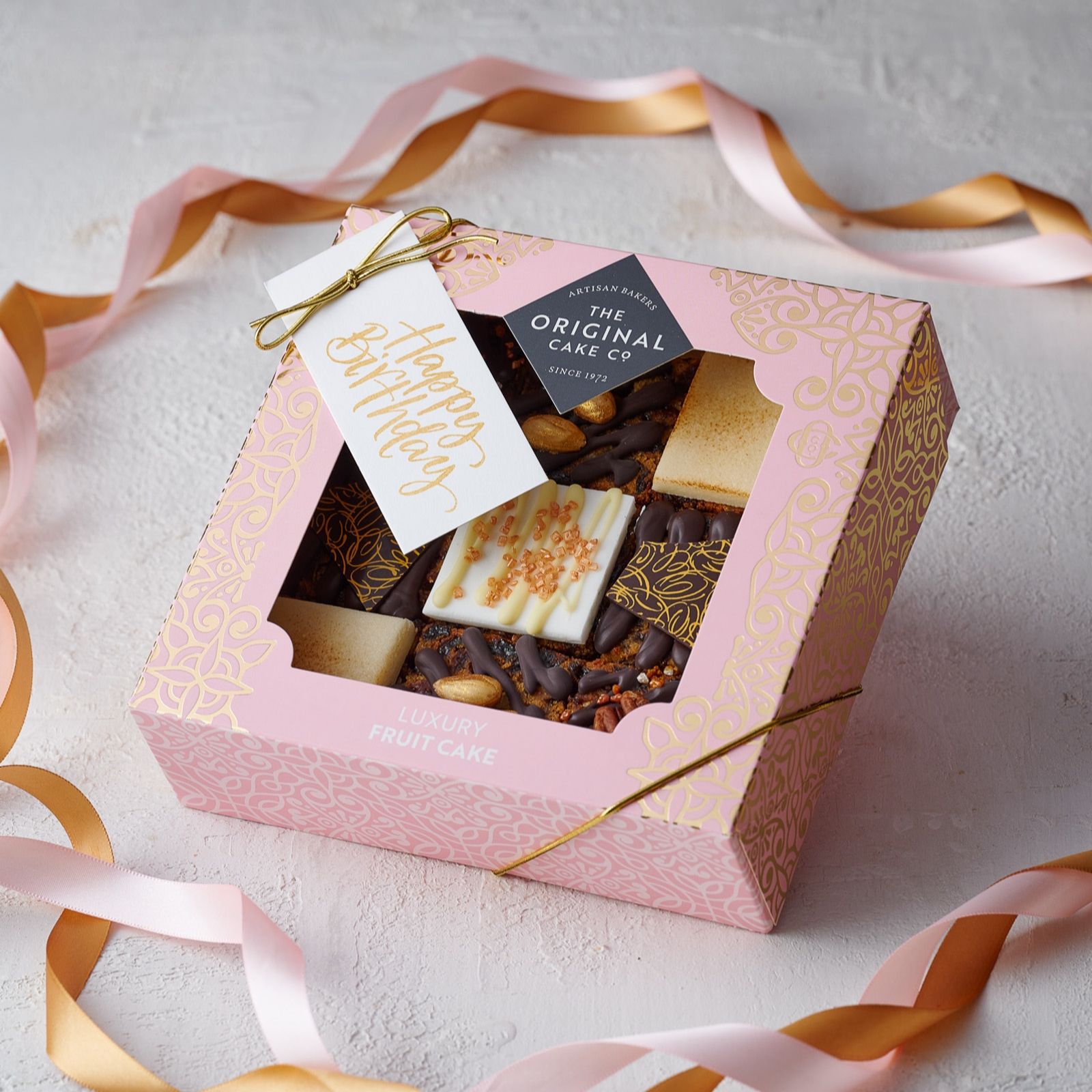 Original Cake Company Light Fruit Cake Gift Box