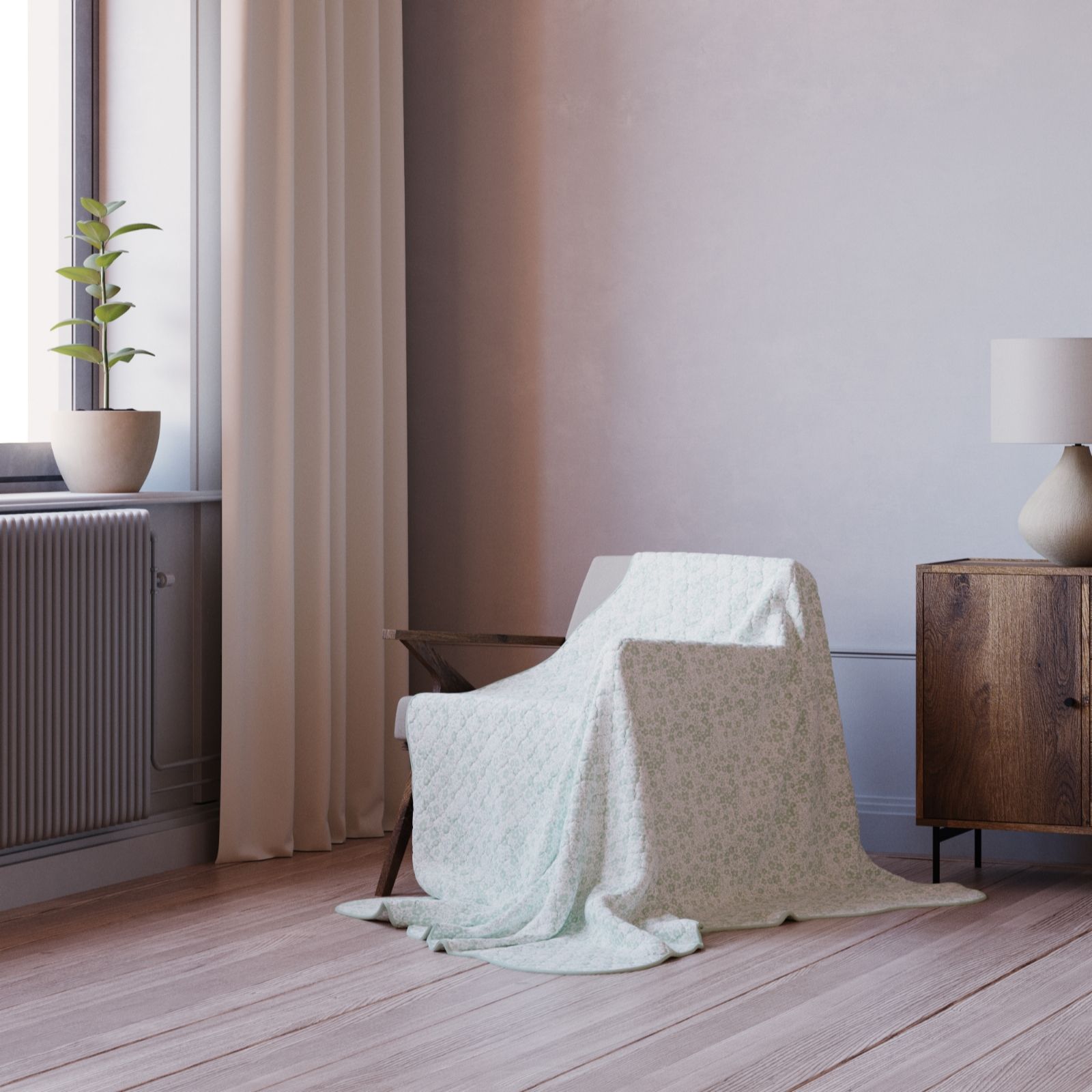 Outlet Cozee Home Scallop Trim Throw