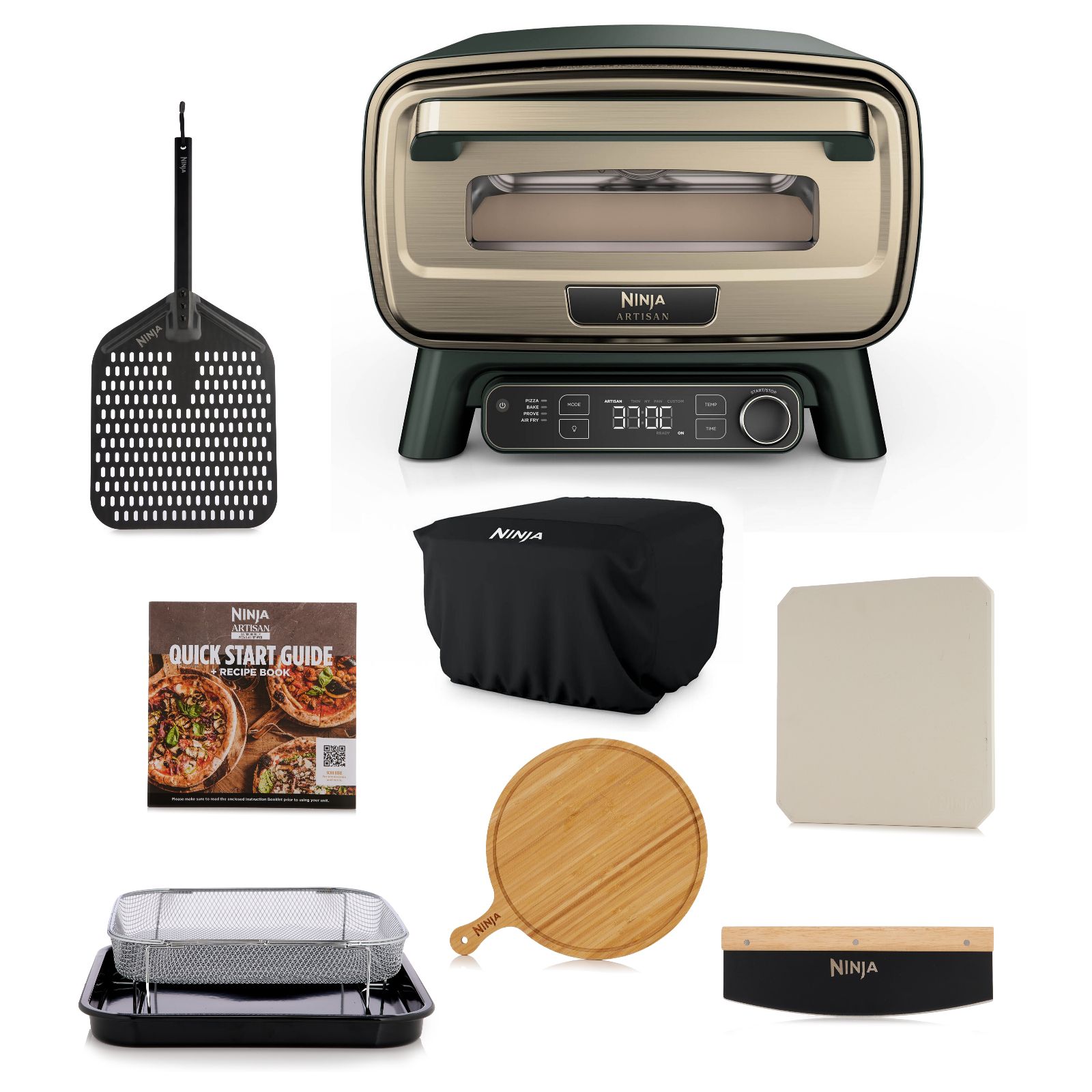 Outlet Ninja Artisan Electric Outdoor Pizza Oven & Air Fryer with