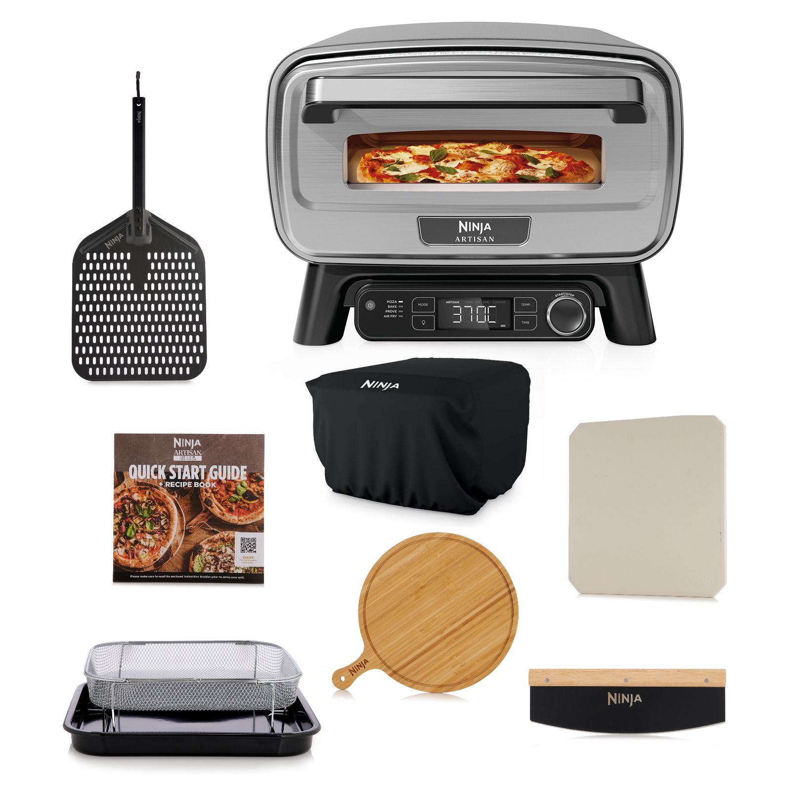 Outlet Ninja Artisan Electric Outdoor Pizza Oven & Air Fryer with
