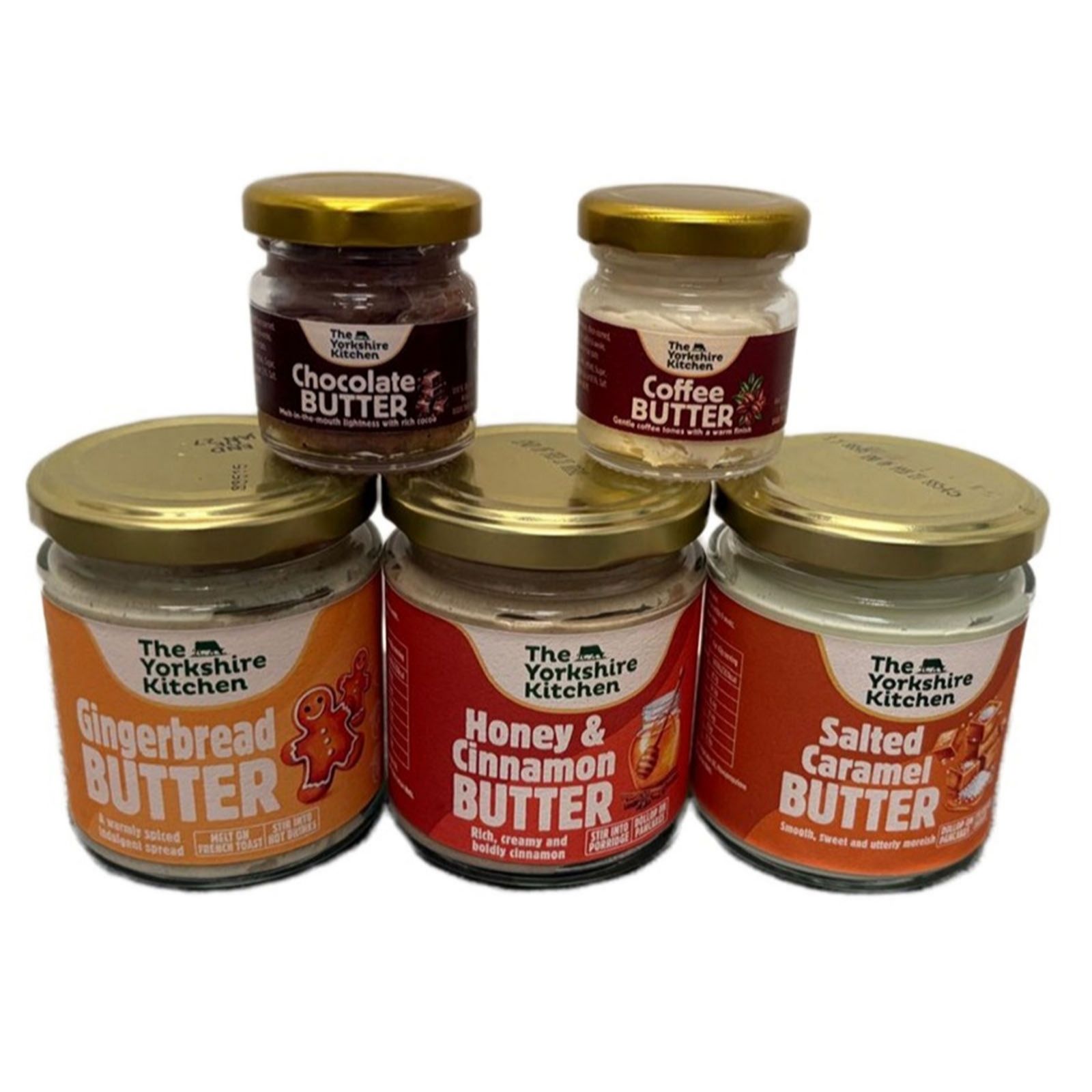 The Yorkshire Kitchen 5 Piece Festive Sweet Butter Collection
