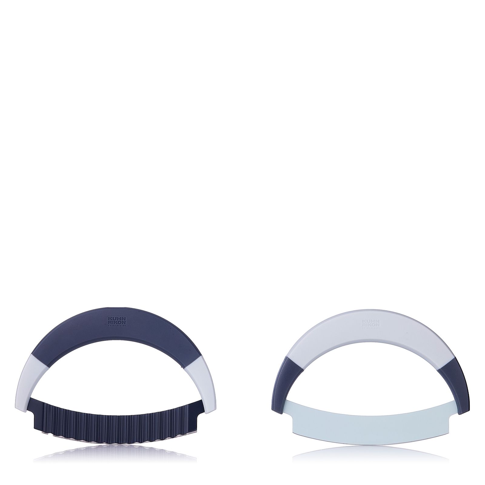 Kuhn Rikon Set of 2 Assorted Softgrip Blade Mezzaluna