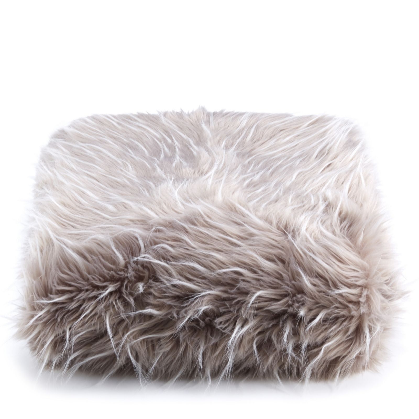 Outlet Alison Cork Luxury Tipped Faux Fur Throw QVC UK