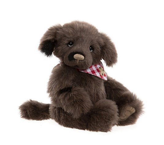 Charlie Bears Collectable Boomerang Puppy 14.5" Plush Bear