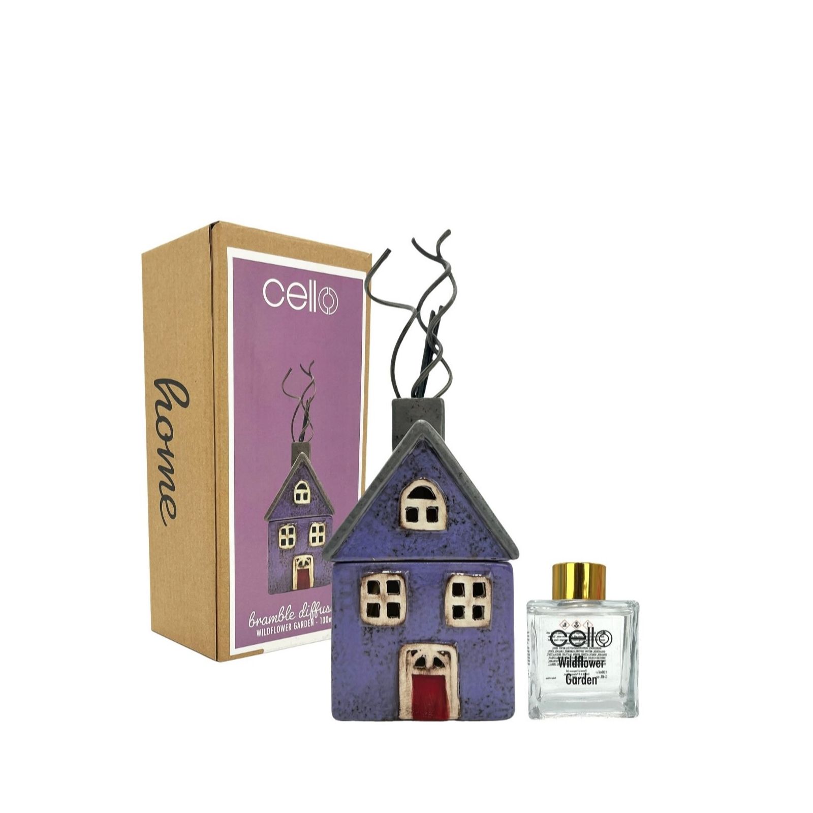 Cello Home Collection Reed Diffuser with Refill