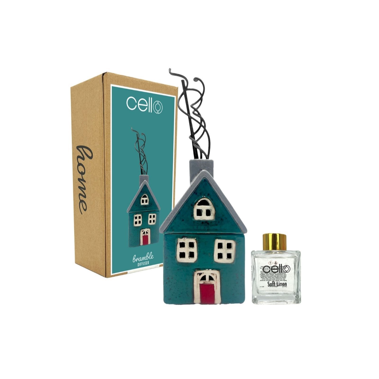 Cello Home Collection Reed Diffuser with Refill