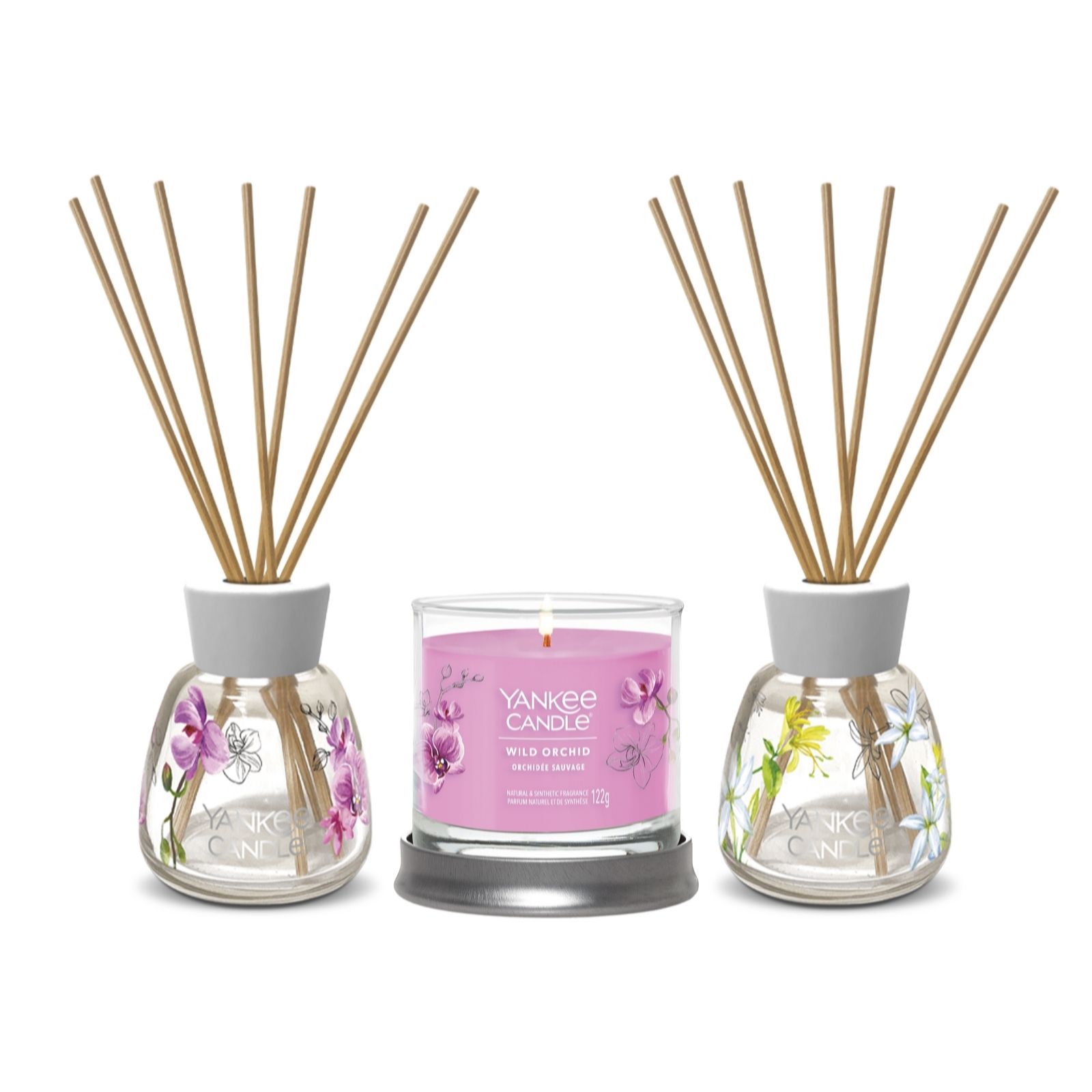 Yankee Candle Reed Diffuser and Tumbler Bundle