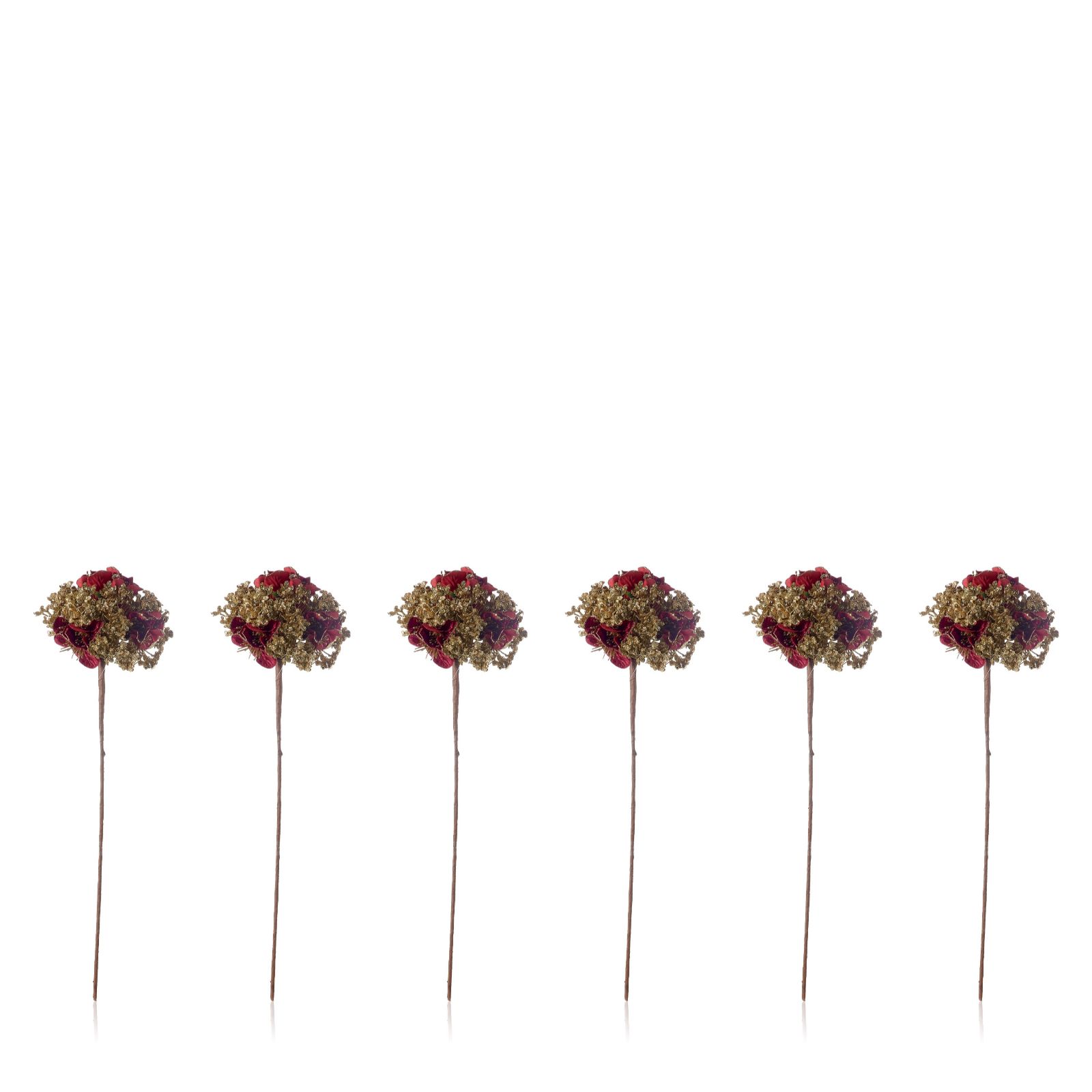 Home Reflections Set of 6 Hydrangea Stems