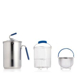 Kuhn Rikon Multi 2.7L Strainer Pot with Additional Basket