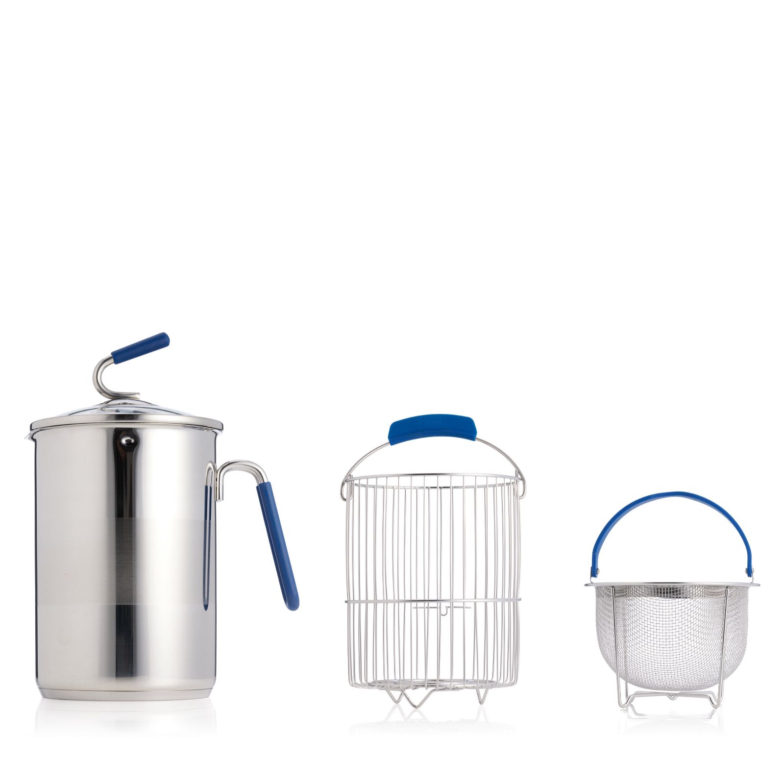 Kuhn Rikon Multi 2.7L Strainer Pot with Additional Basket