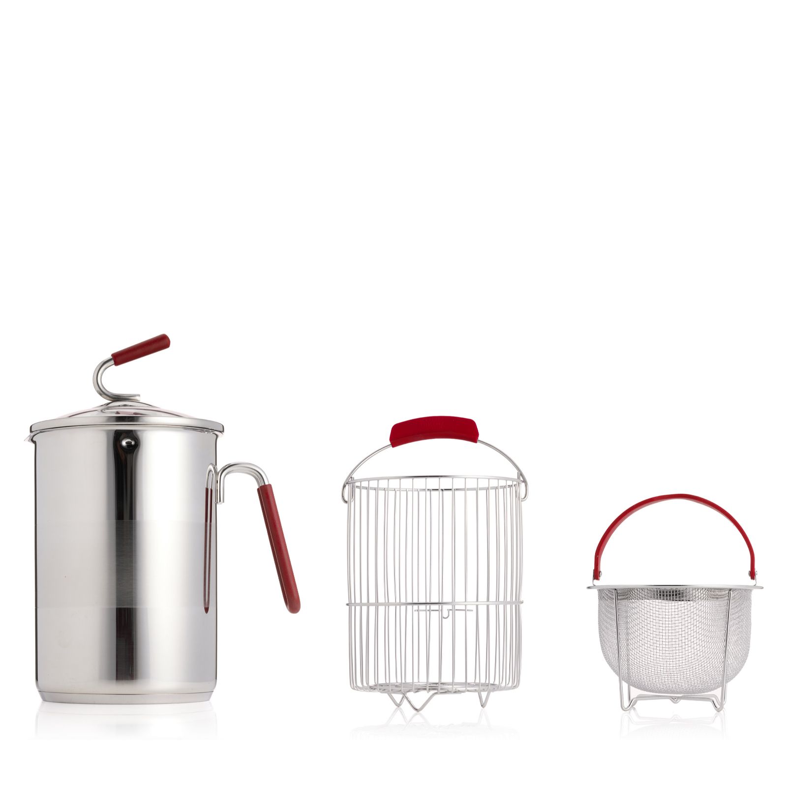 Kuhn Rikon Multi 2.7L Strainer Pot with Additional Basket