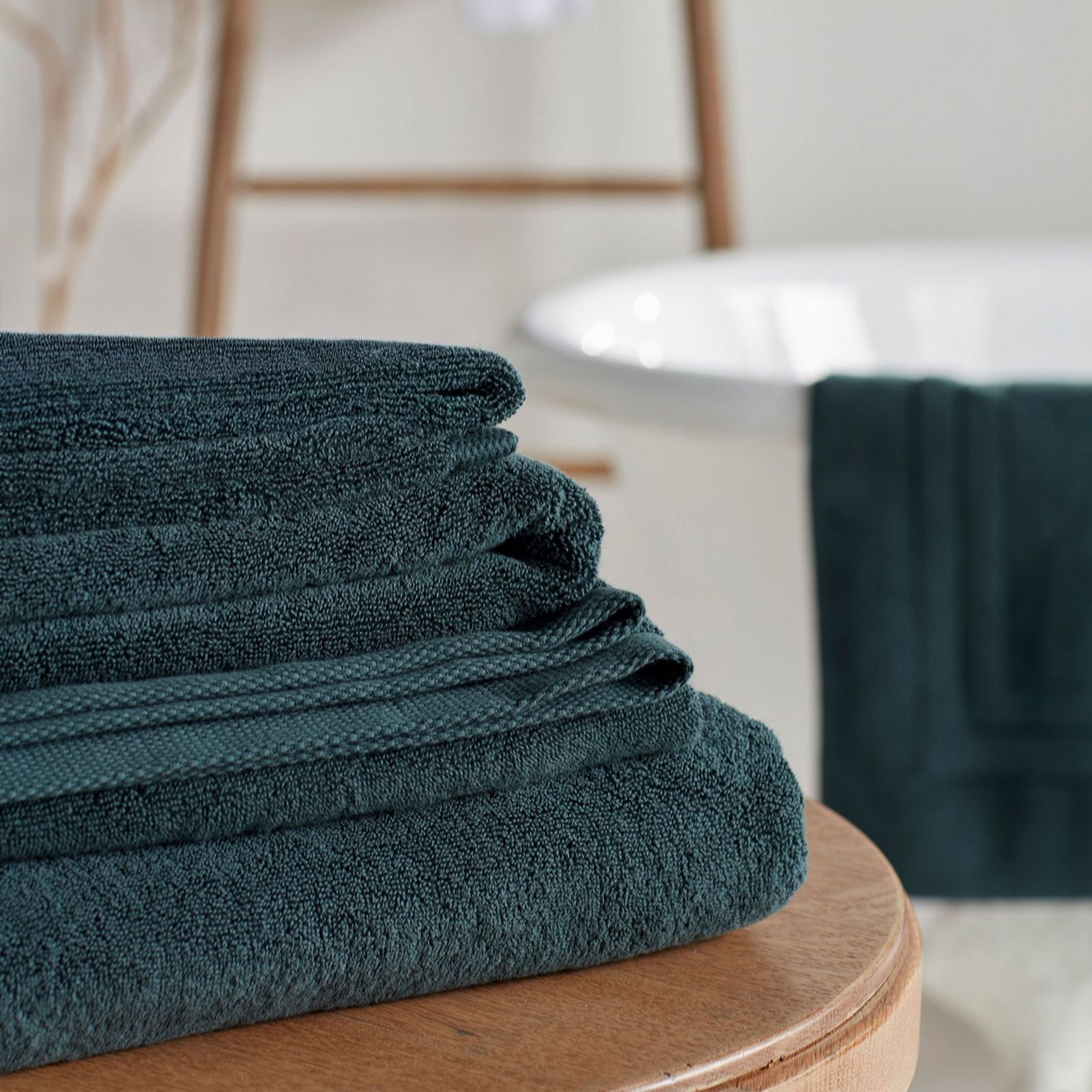 Secret Linen Store Luxury 100% Cotton 6 Piece Towel Bundle