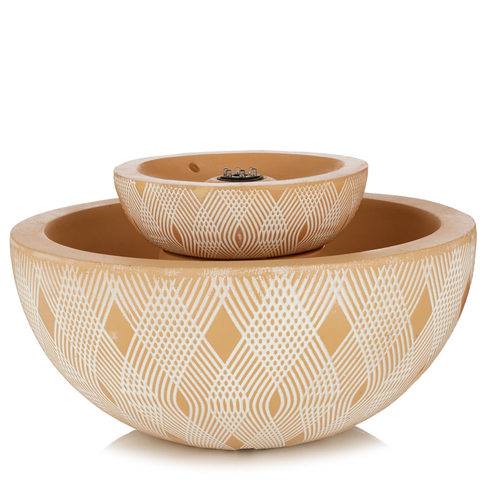 Sara By Sara Davies Embossed Indoor Outdoor Water Feature & Planter