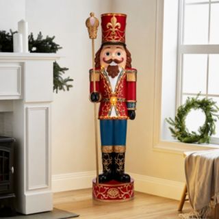 Festive Pre Lit 5ft Nostalgic Indoor/Outdoor Nutcracker