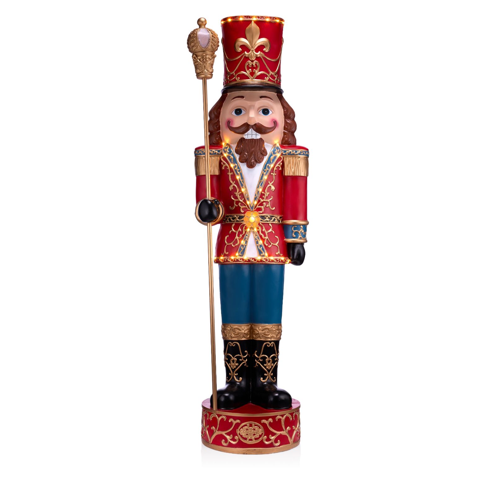 Festive Pre Lit 5ft Nostalgic Nutcracker