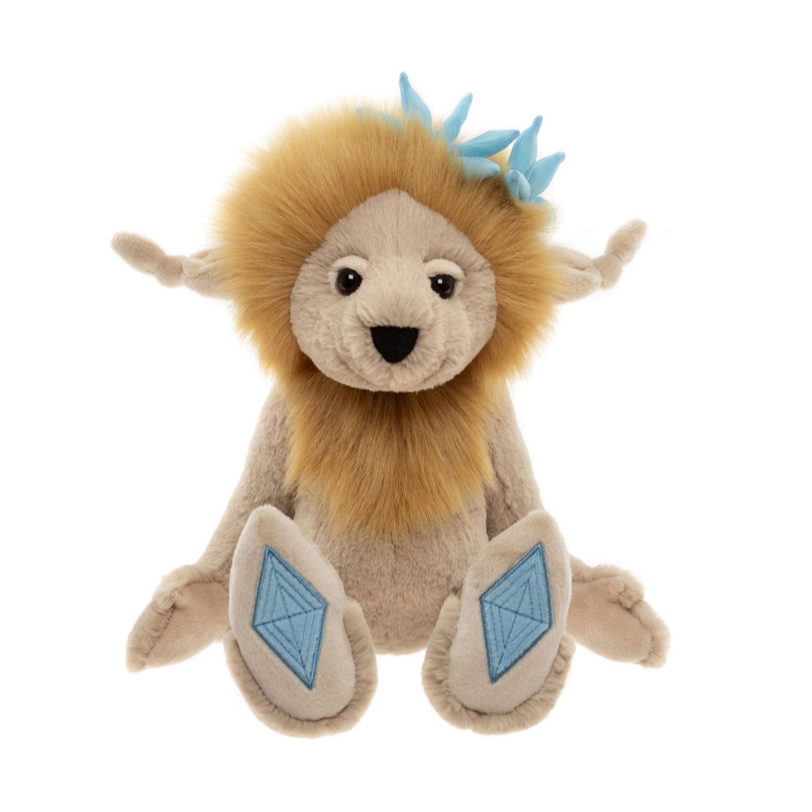 Charlie Bears 27cm Topaz Blu Troll Bear
