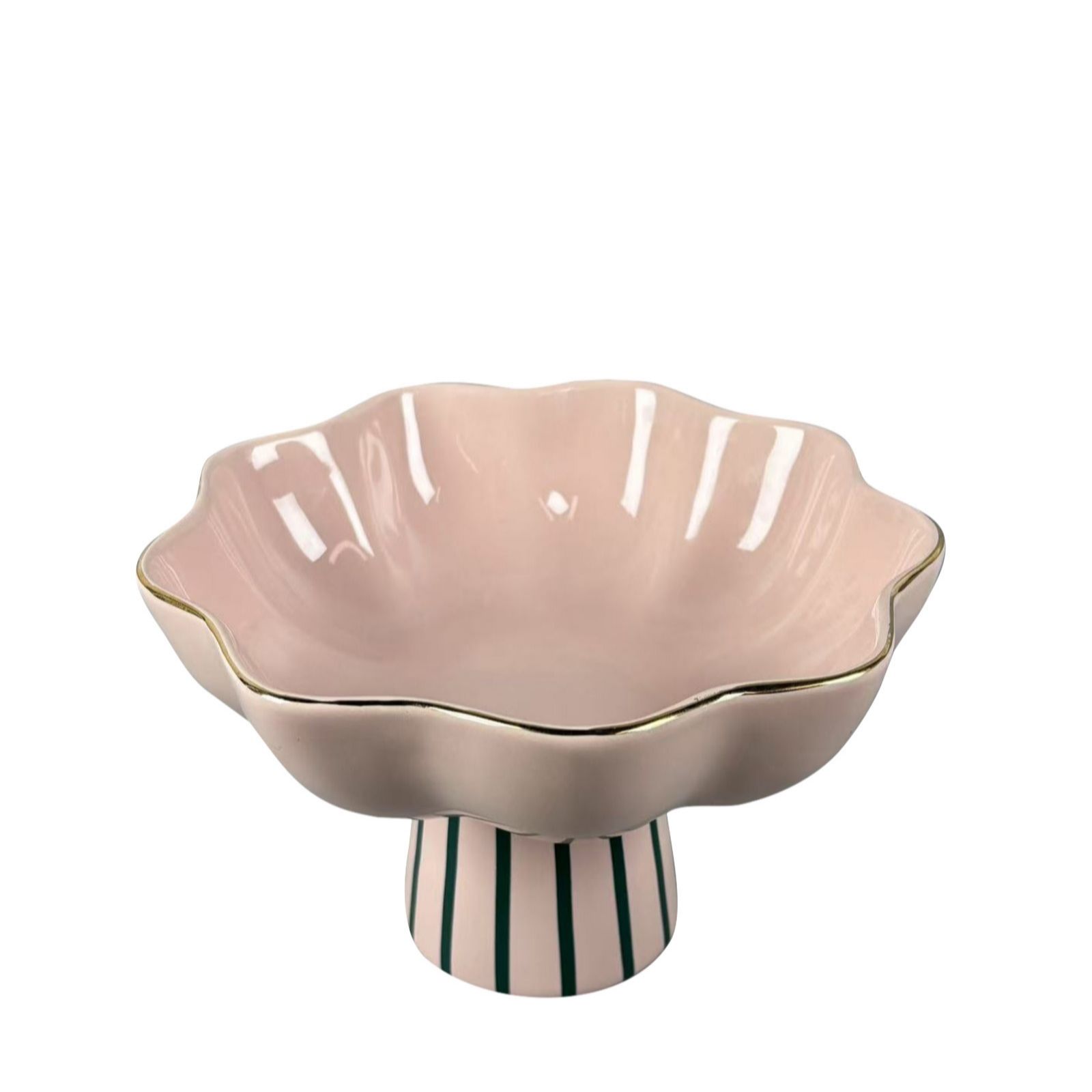 Outlet Bundleberry by Amanda Holden Scalloped Edge Pedestal Bowl