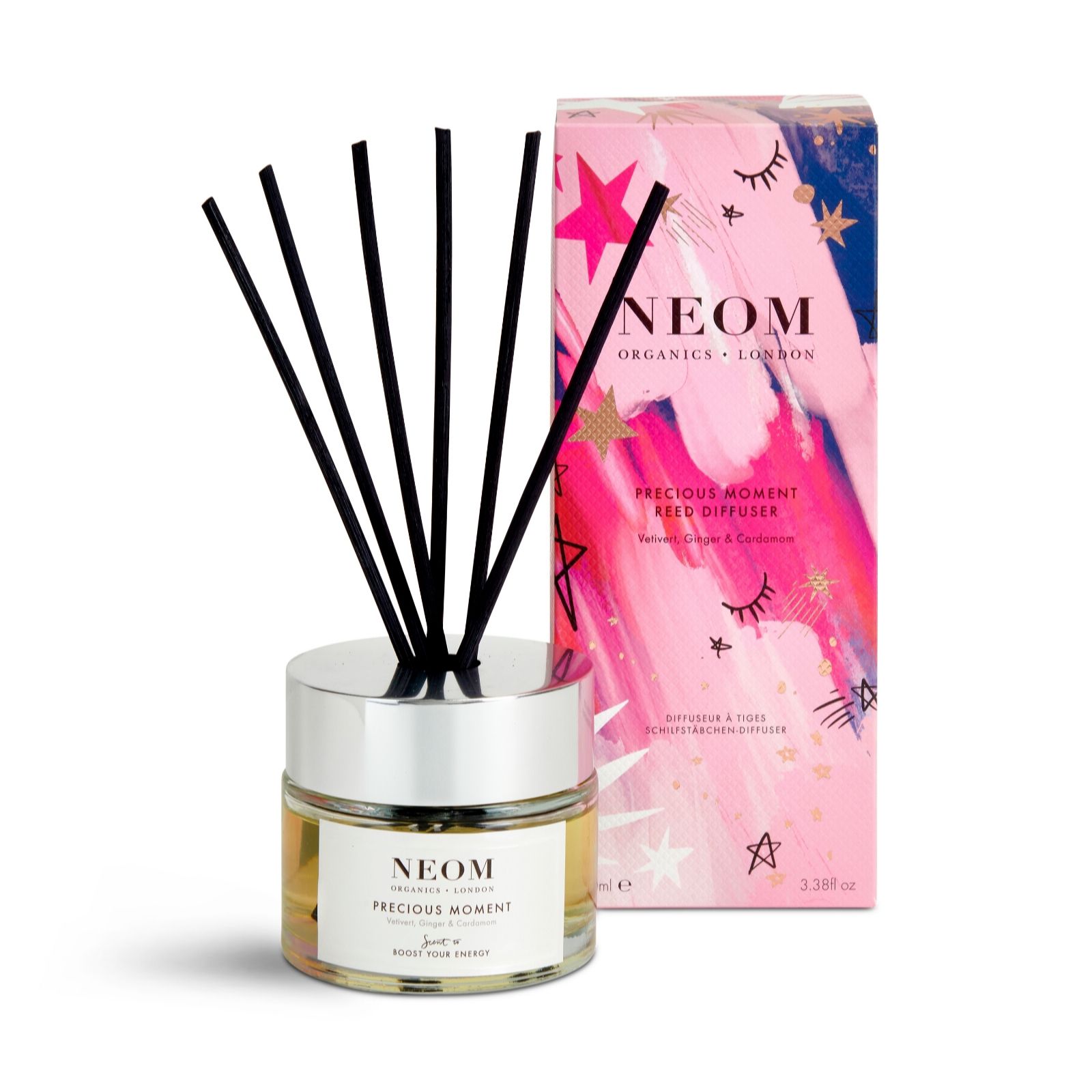 Neom Precious Moment Reed Diffuser 100ml QVC UK