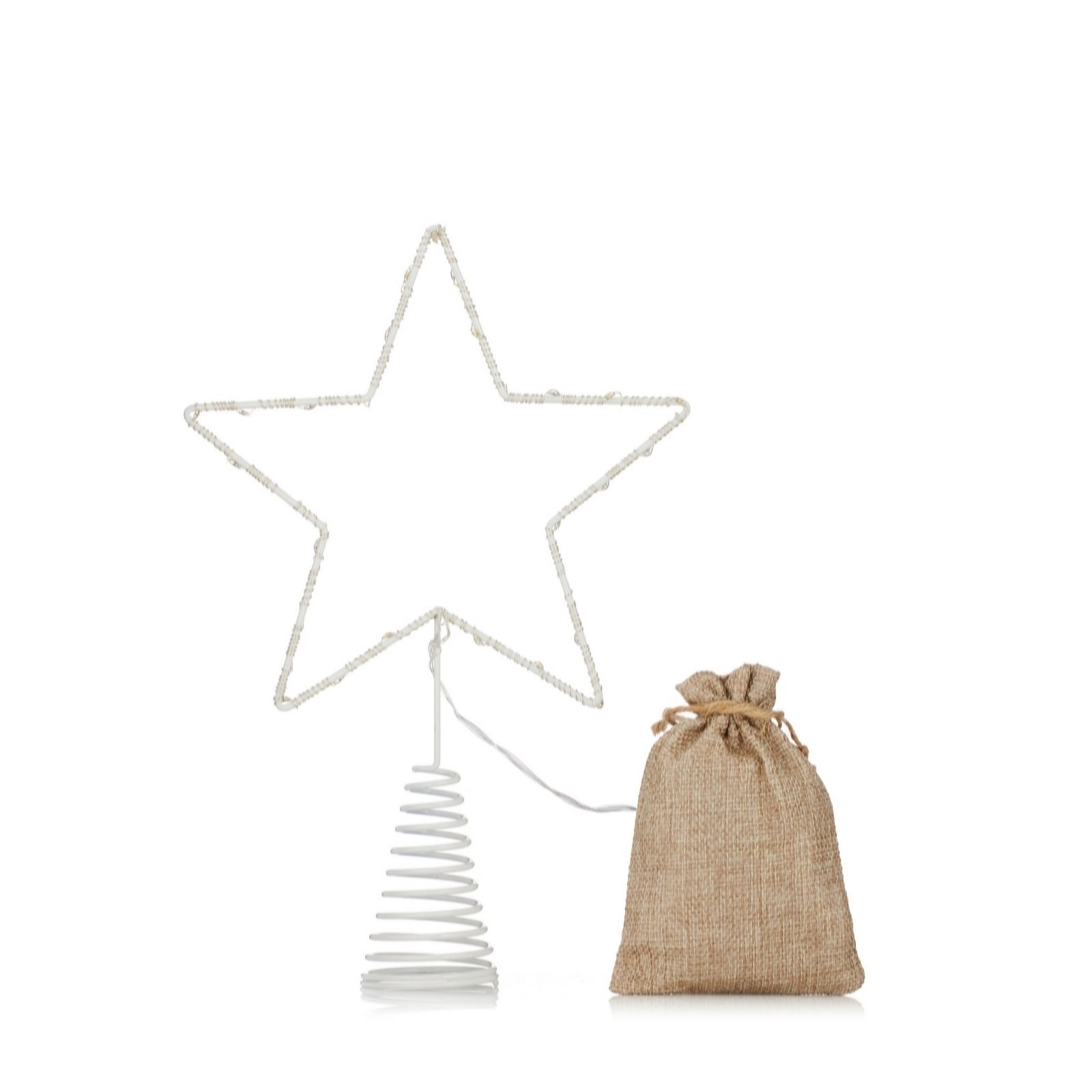 Outlet K by Kelly Hoppen Prelit Tree Topper QVC UK