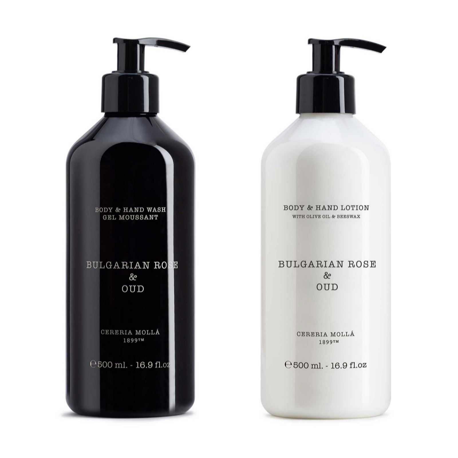 Cereria Molla 1899 Hand & Body Wash and Lotion Set
