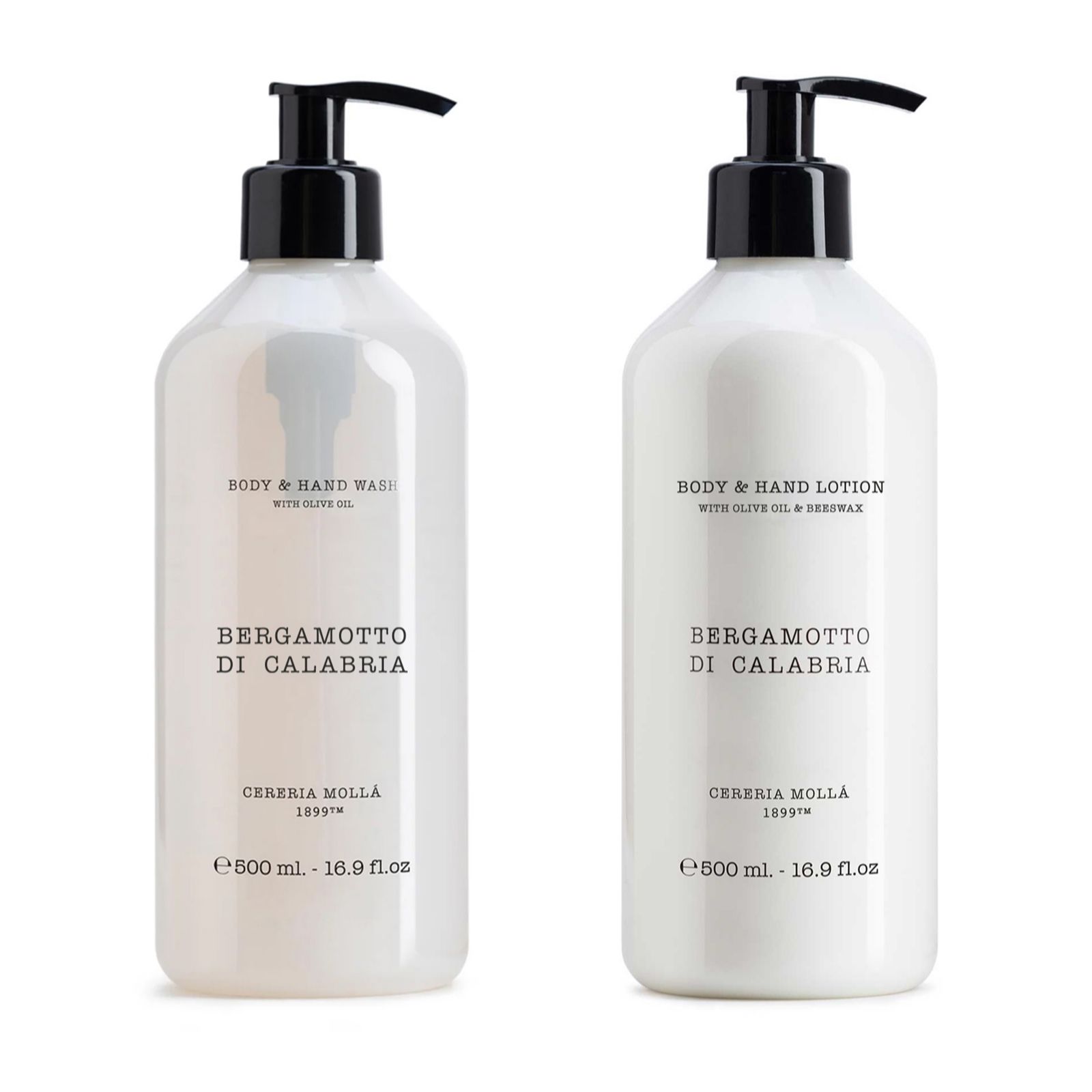 Cereria Molla 1899 Hand & Body Wash and Lotion Set