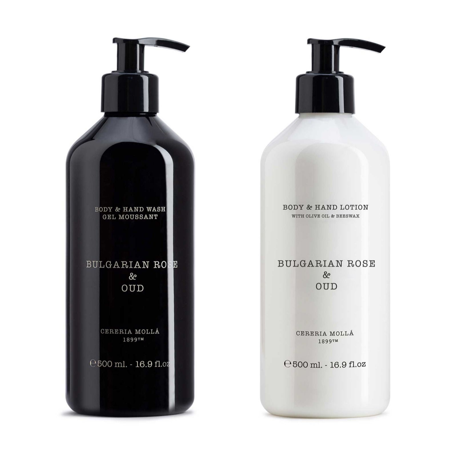 Cereria Molla 1899 Hand & Body Wash and Lotion Set