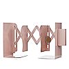 Bundleberry by Amanda Holden Metal Expanding Bookends with Storage Caddy, 2 of 2