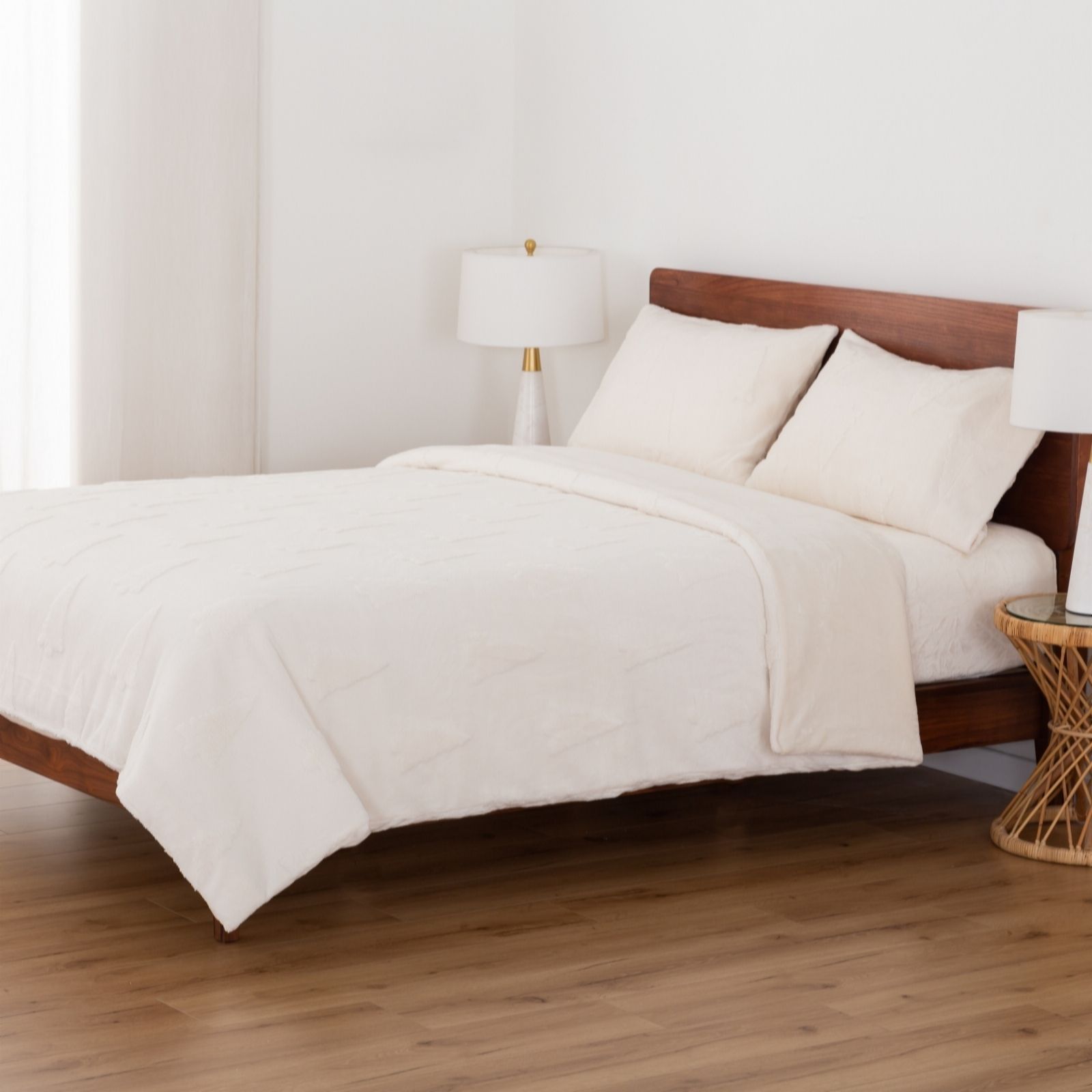 Outlet Cozee Home Jacquard Christmas Tree 4 Piece Duvet Set QVC UK