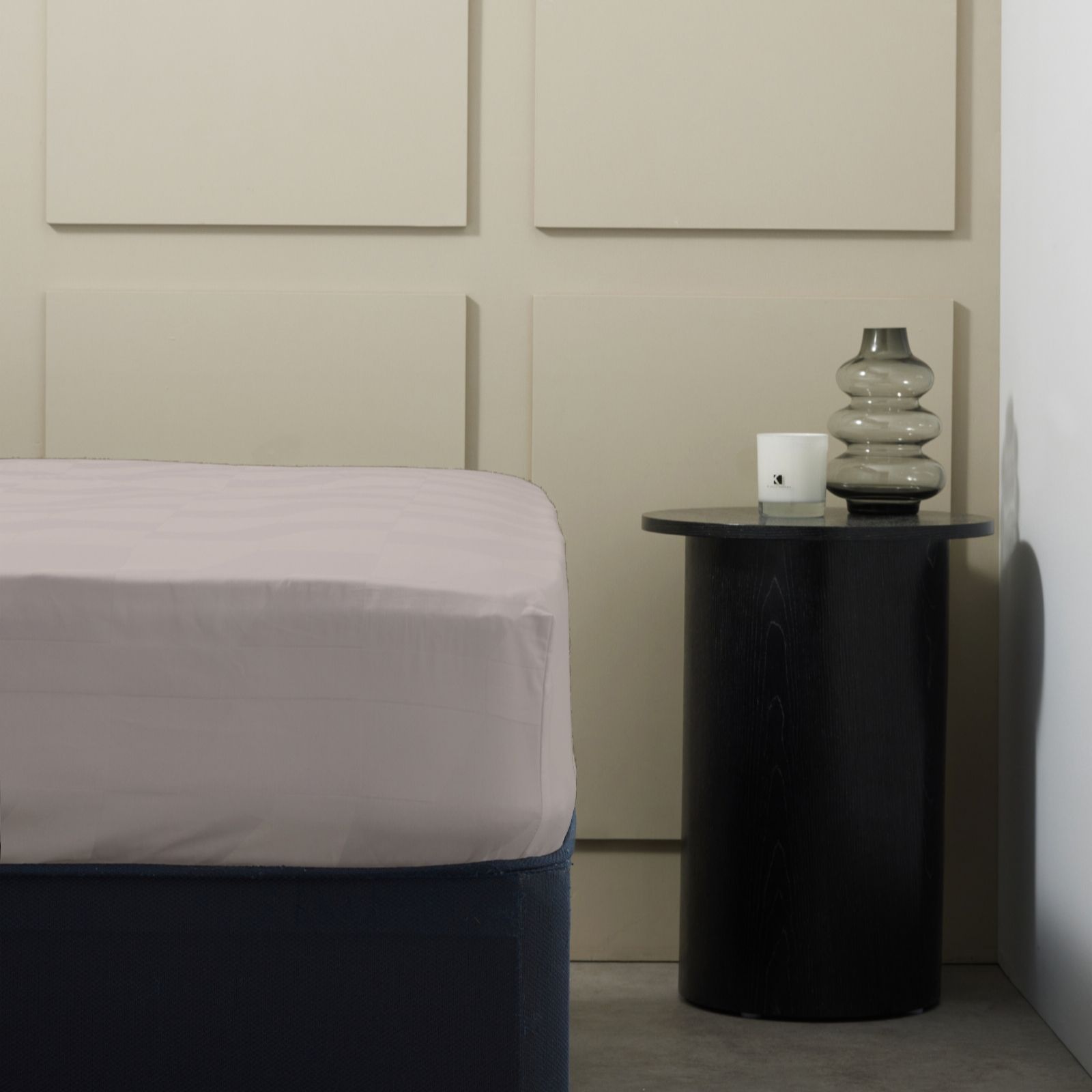 K by Kelly Hoppen 100% Cotton Jacquard Fitted Sheet