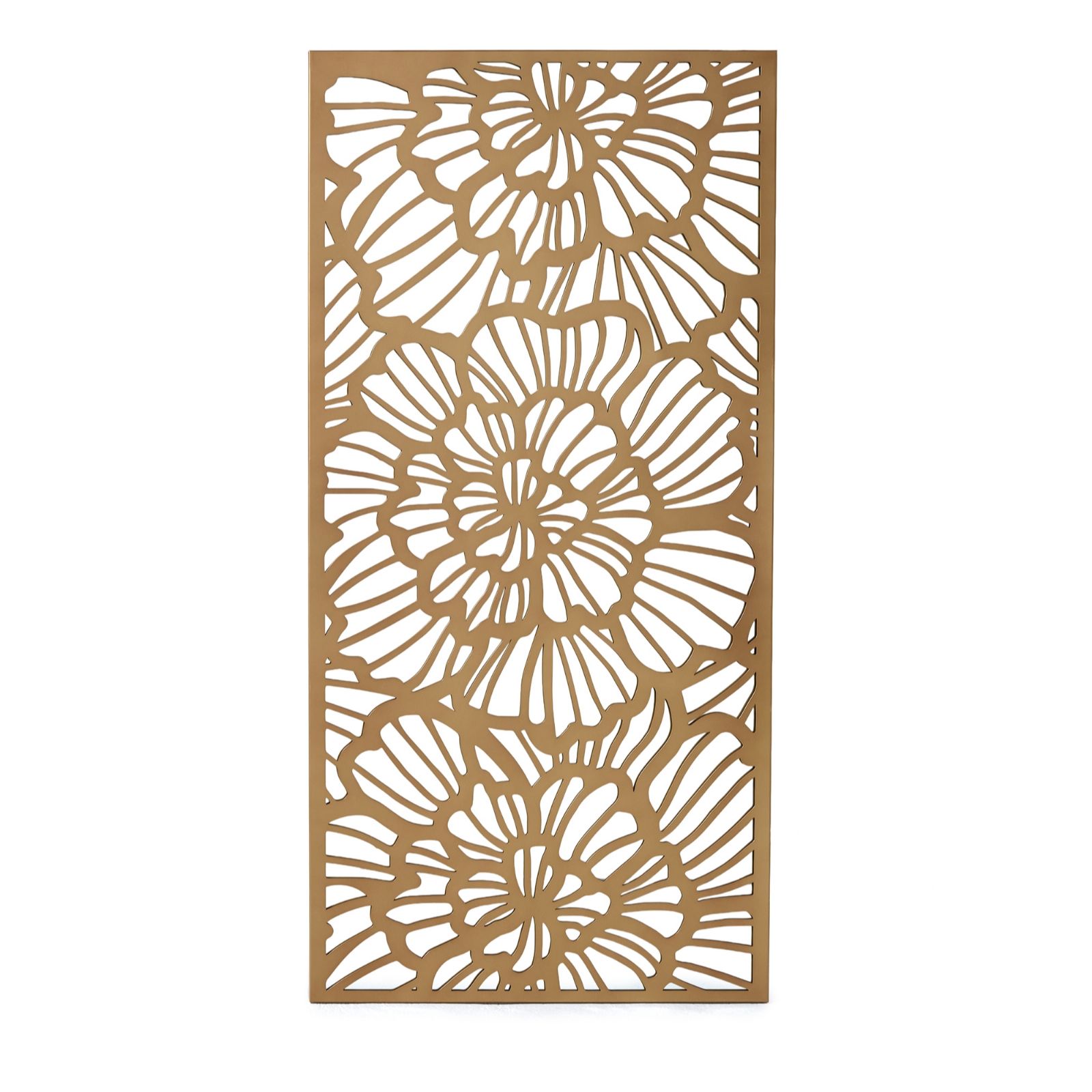 Garden Stories Large 60 x 120cm Metal Decorative Mirror Panel