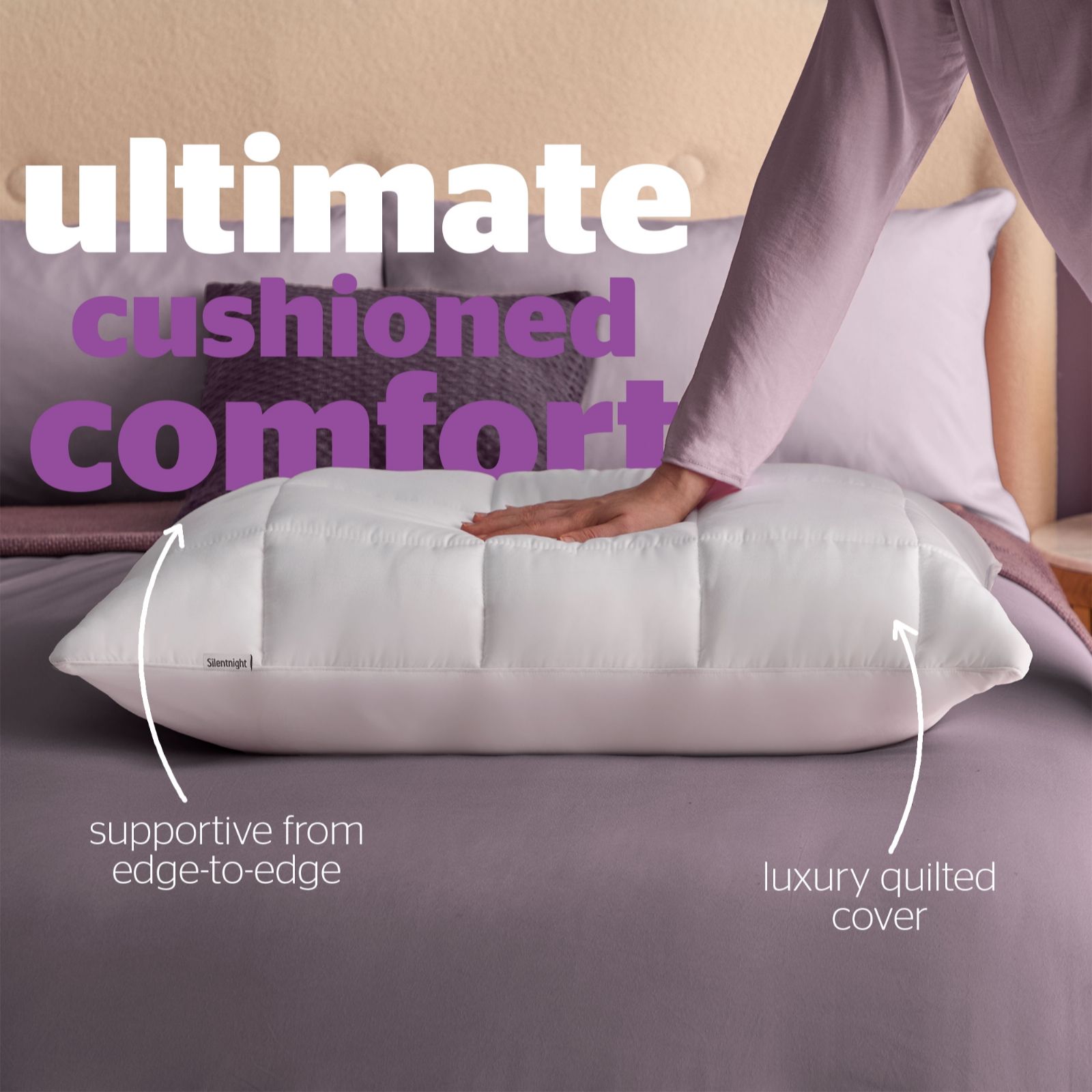 Silentnight Ultimate Deep Sleep Pillow Pack QVC UK
