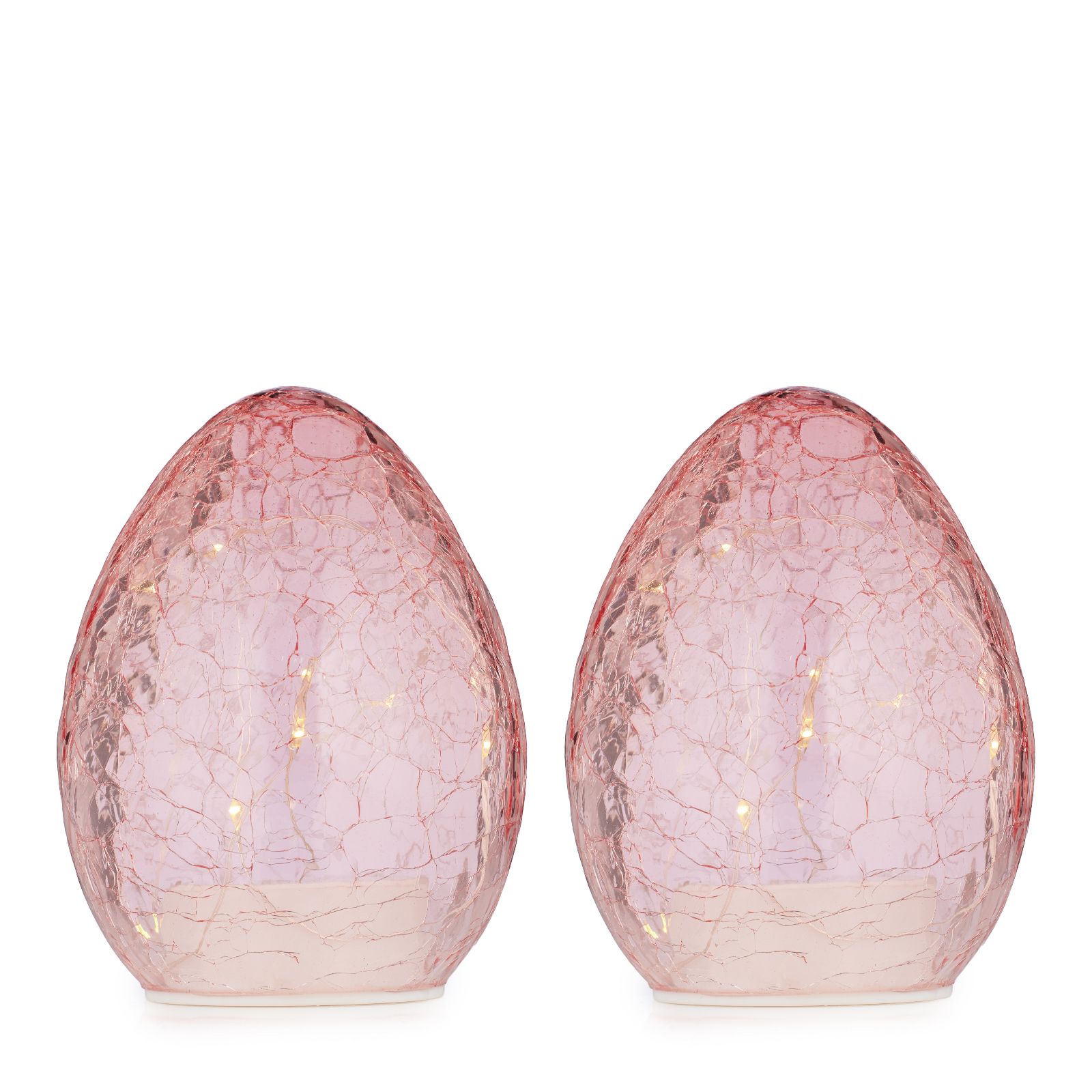 My Home Stories Set of 2 Mercury Glass Eggs