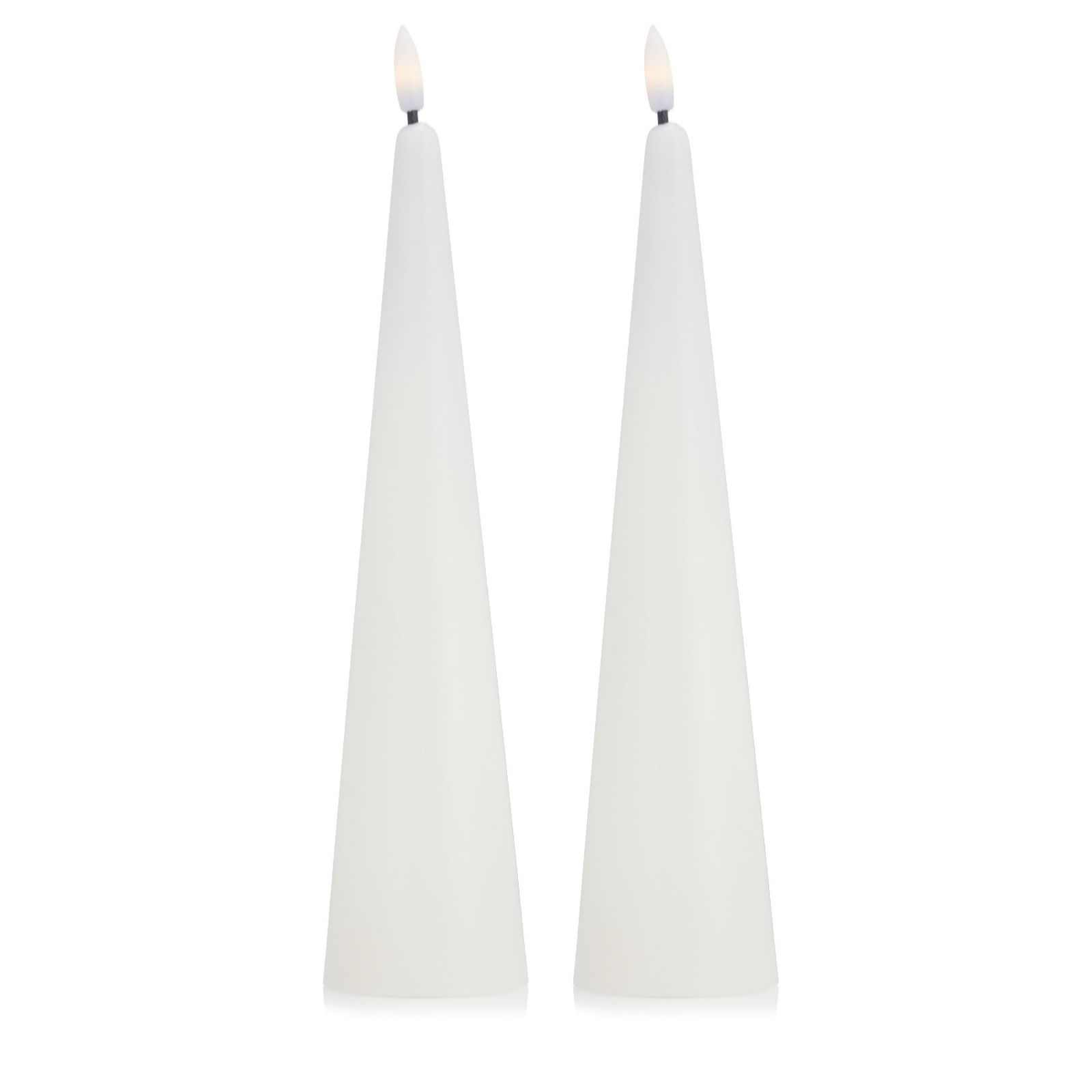 Outlet Home Stories Set of 2 Wax Flameless Candles