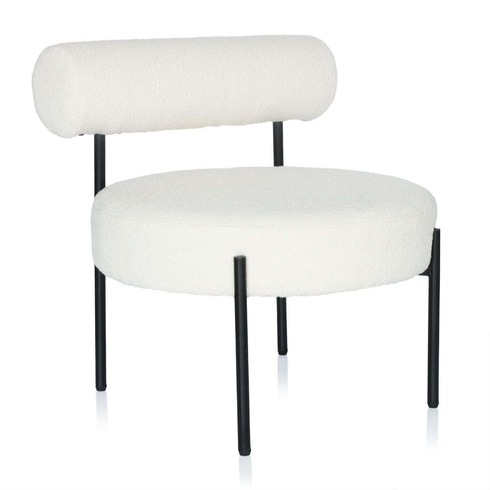 Outlet Home Stories Boucle Bolster Accent Chair