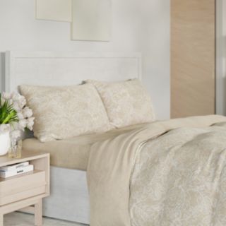 Cozee Home Velvetsoft Forest Foliage 4 Piece Duvet Set