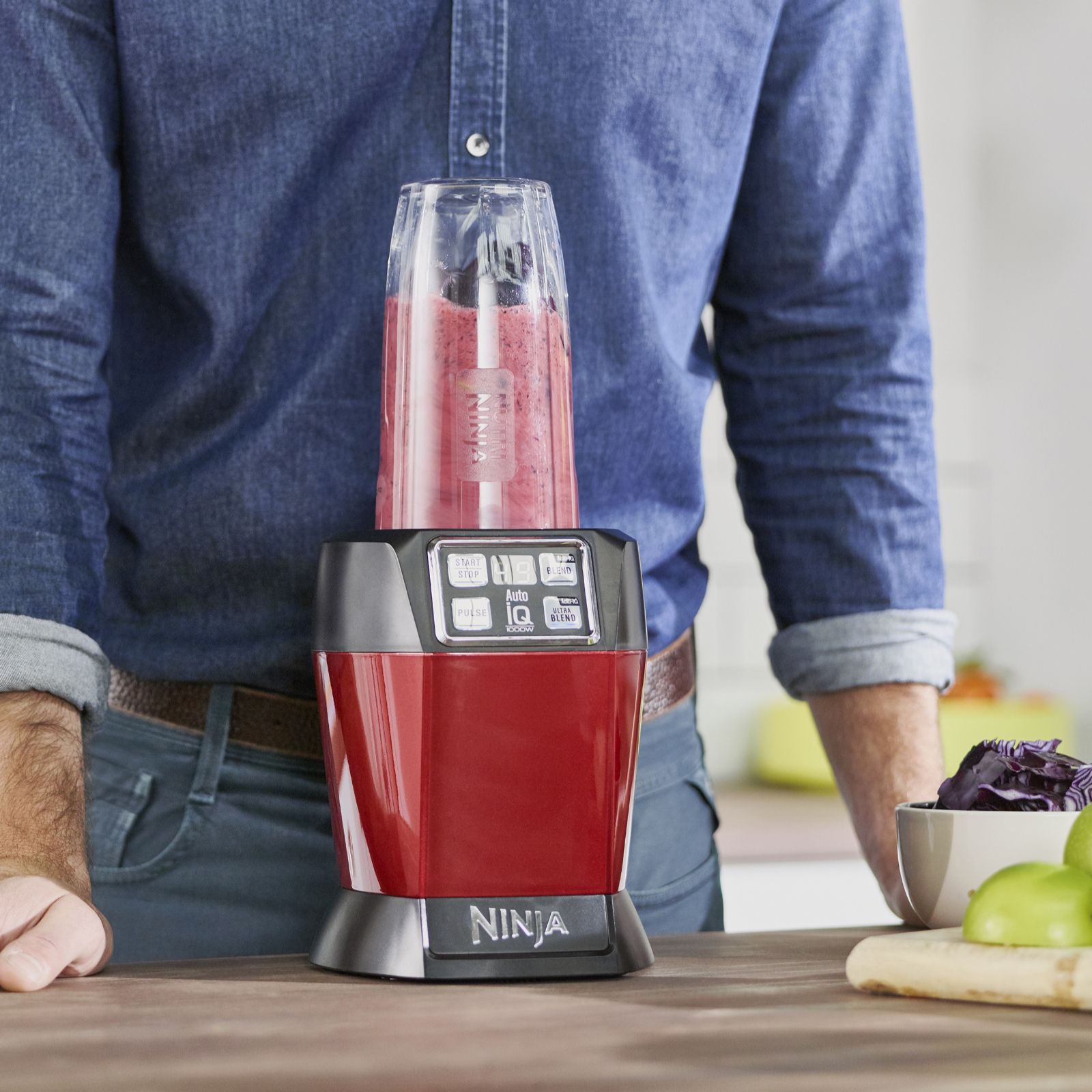 Ninja BL480 Auto IQ 1000W Blender QVC UK