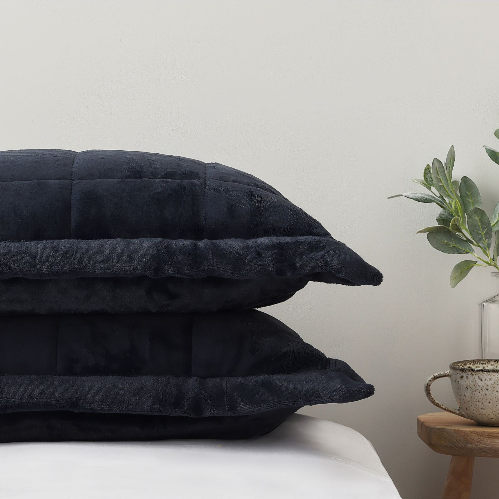 Cozee Home Set of 2 Velvetsoft  Pillowcases