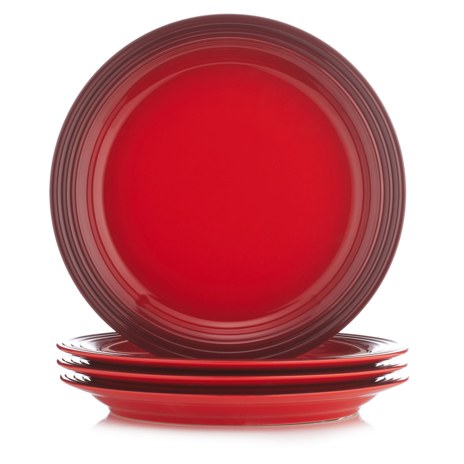 Le Creuset Set of 4 Stoneware 27cm Dinner Plates