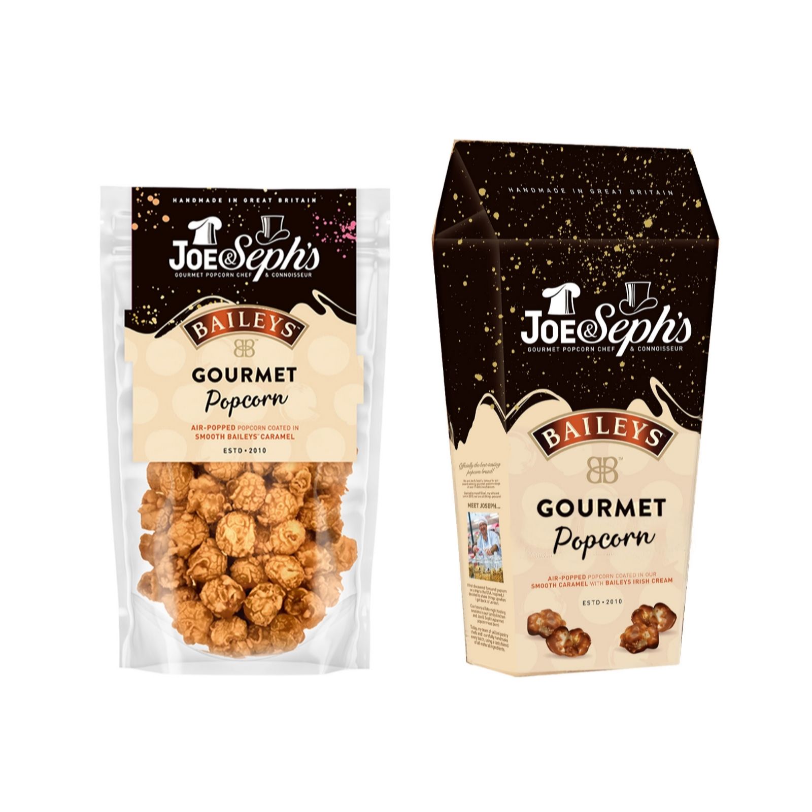 Joe & Seph's Baileys Popcorn Duo