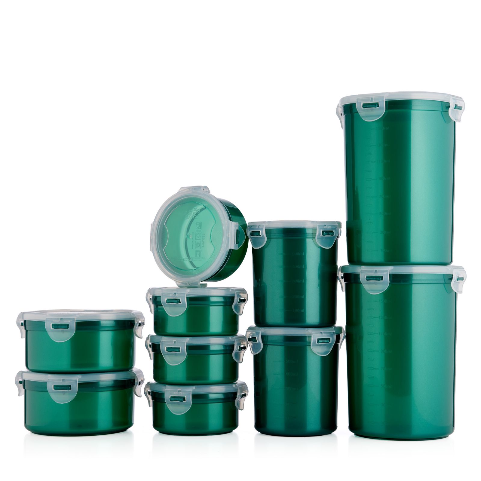 LocknLock 10 Piece Round Canister Storage Set