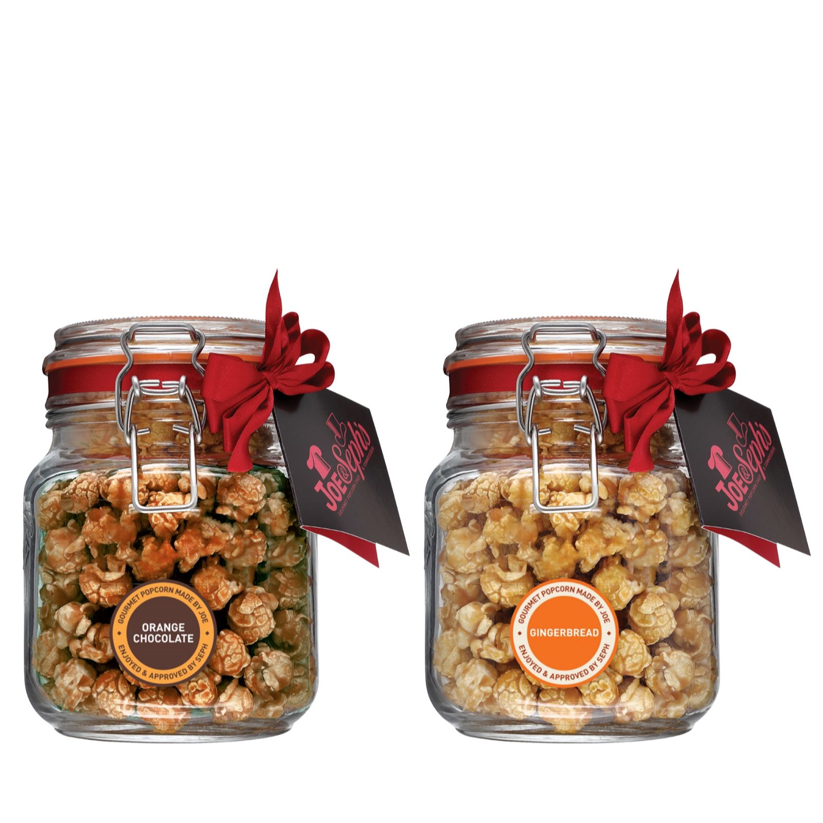 Joe & Seph's Set of 2 Festive Kilner Jars