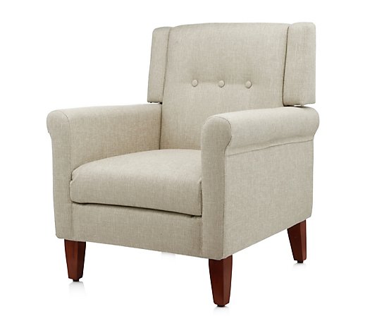 Alison Cork Armchair with Wooden Legs