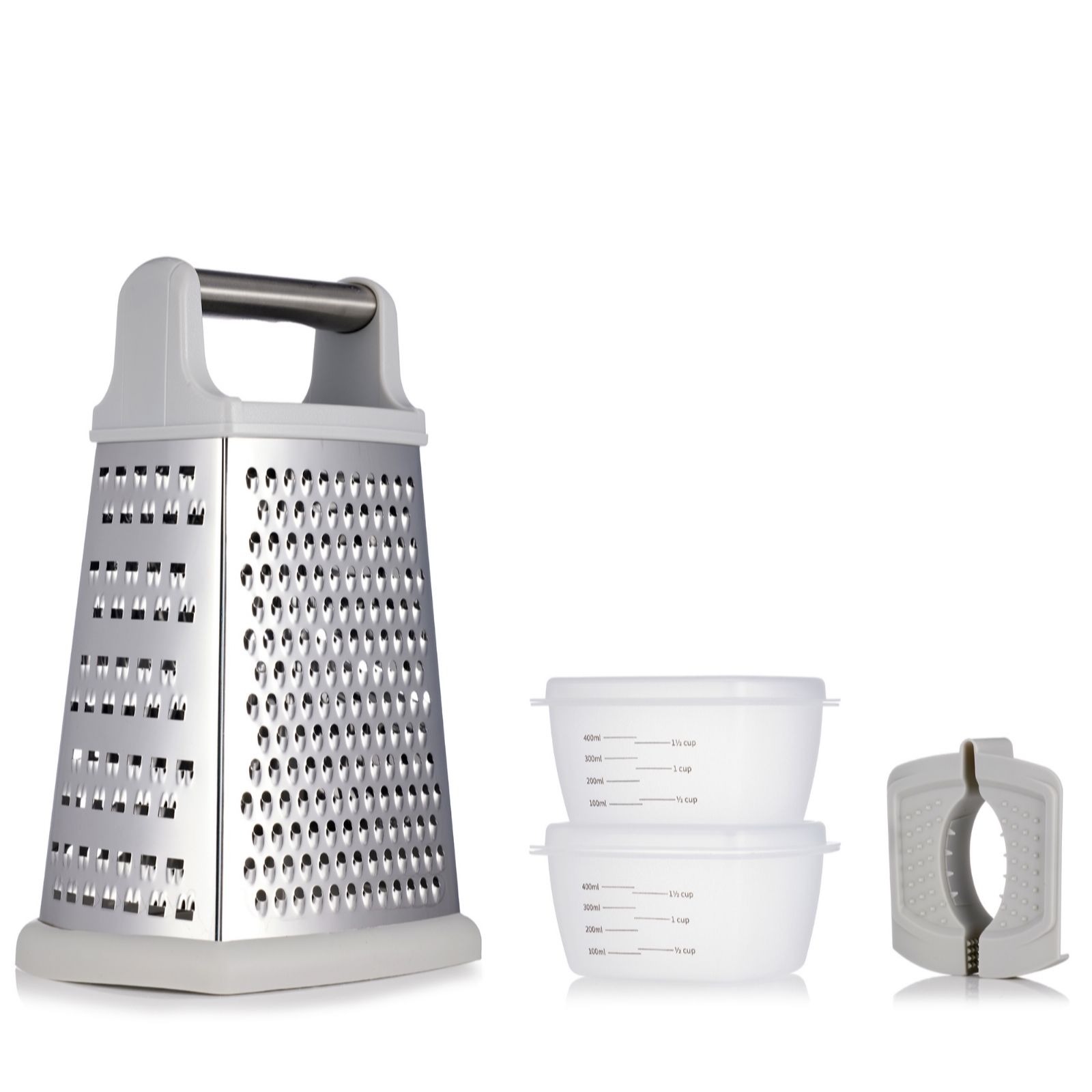 Outlet Cook's Essentials Grater with Catch Bins