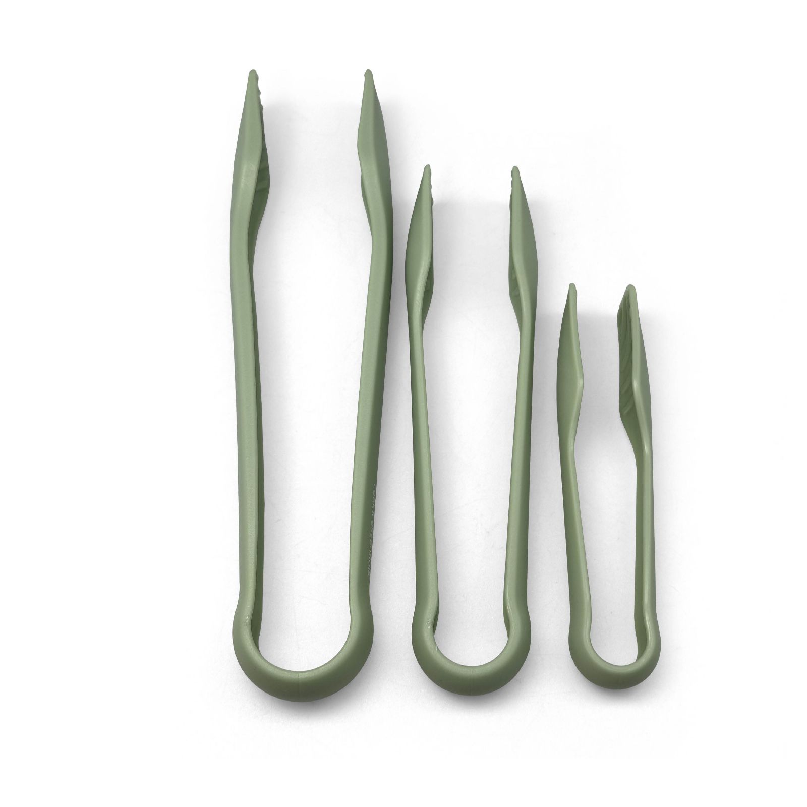 Cook's Essentials Set of 3 Nesting Tongs