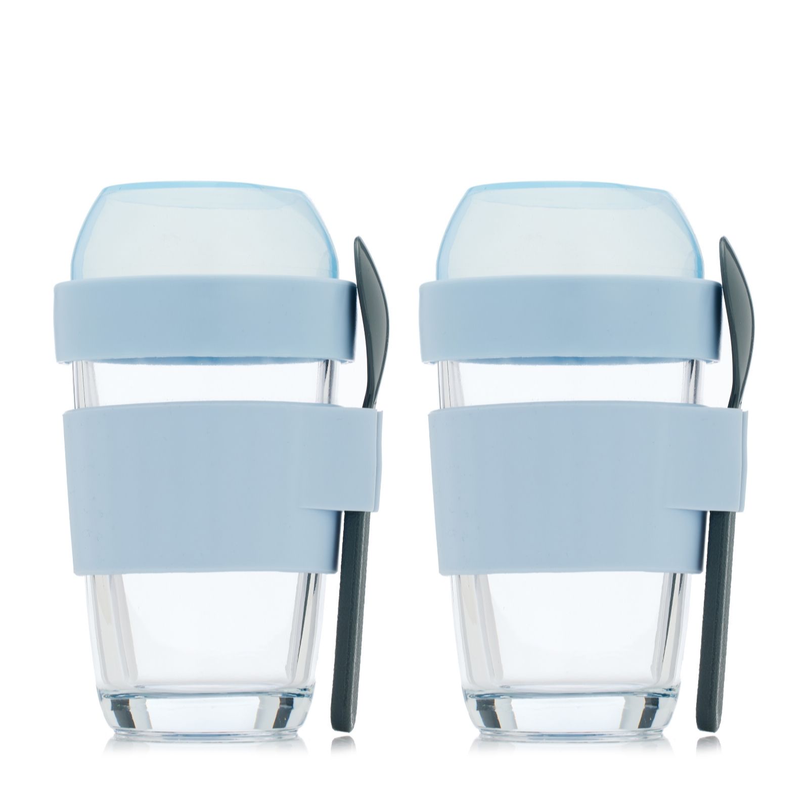 Cook's Essentials 320ml On The Go Breakfast Pots
