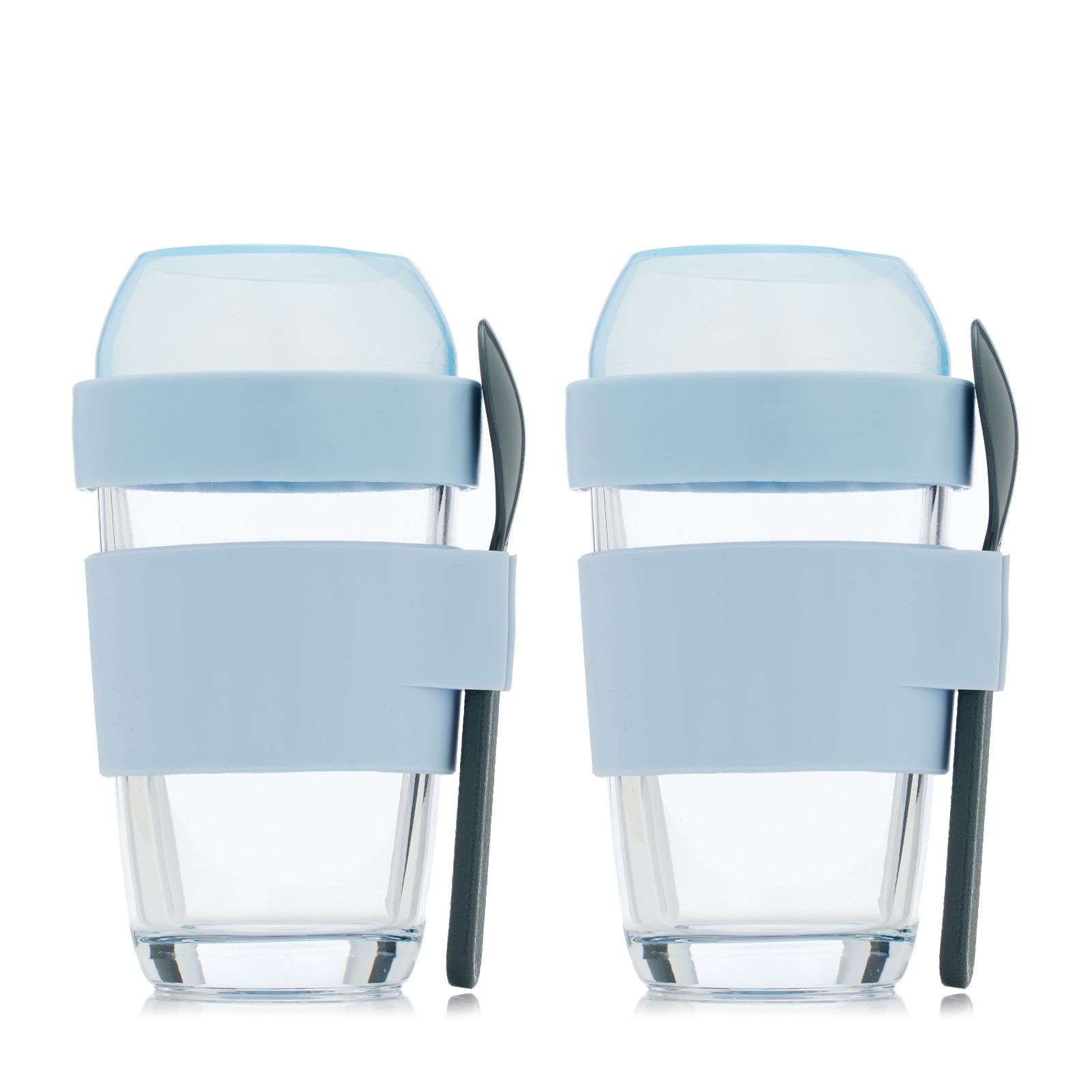 Cook's Essentials 320ml On The Go Breakfast Pots