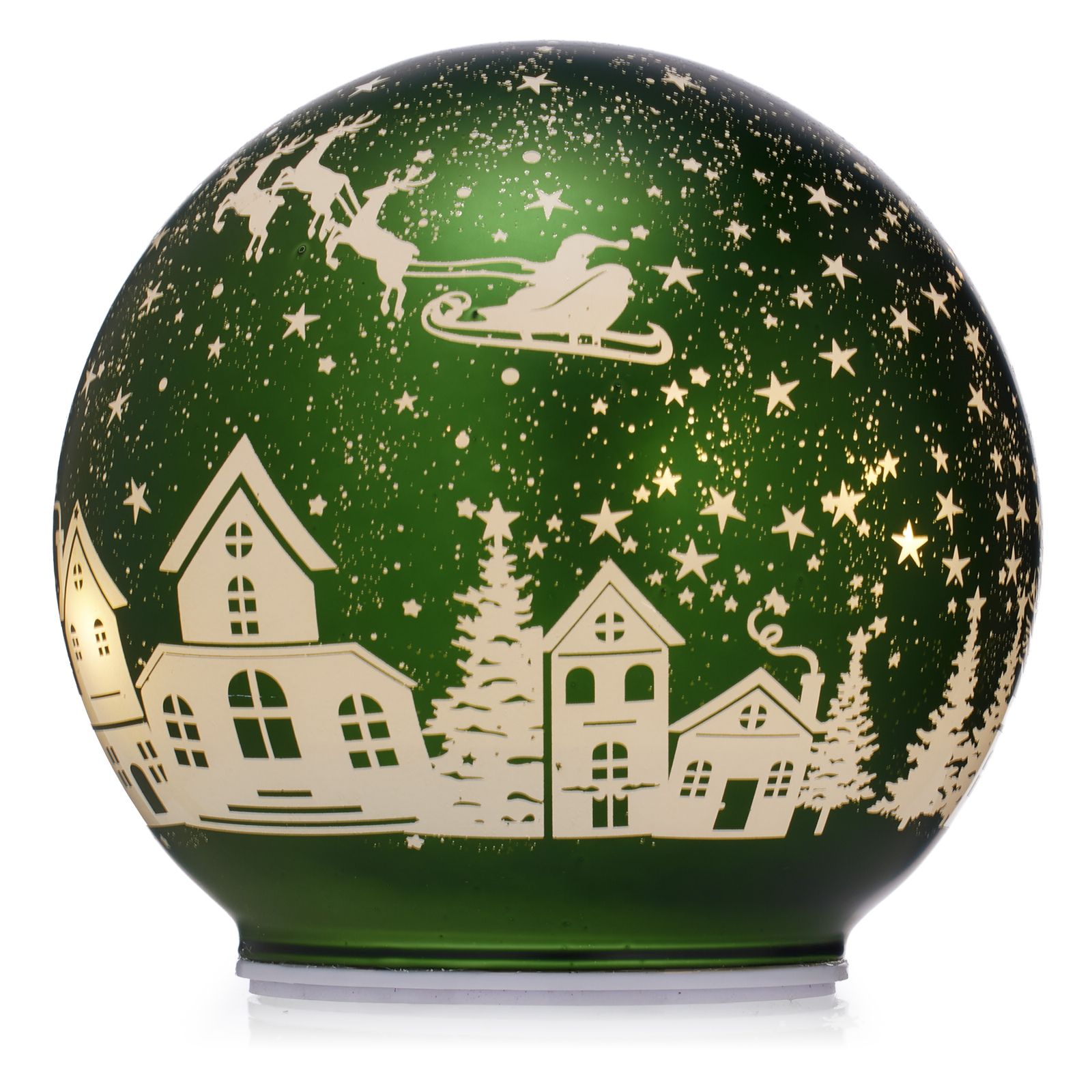 Home Stories 15cm Rotating Christmas Scene Sphere